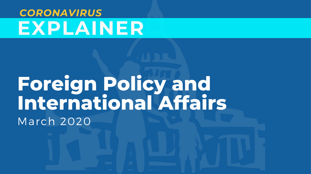 Foreign Policy and International Affairs