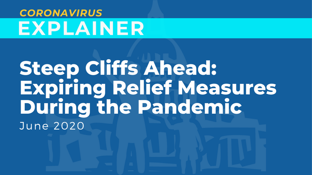 Steep Cliffs Ahead: Expiring Relief Measures During the Pandemic