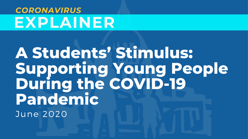 A Students' Stimulus: Supporting Young People During the COVID-19 Pandemic