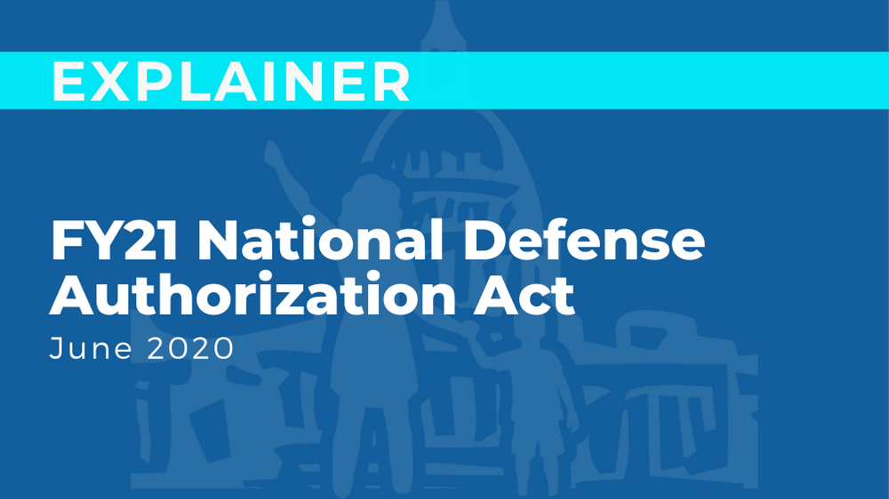 FY21 National Defense Authorization Act