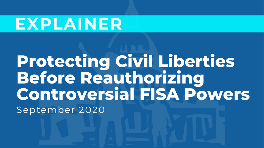 Protecting Civil Liberties Before Reauthorizing Controversial FISA Powers