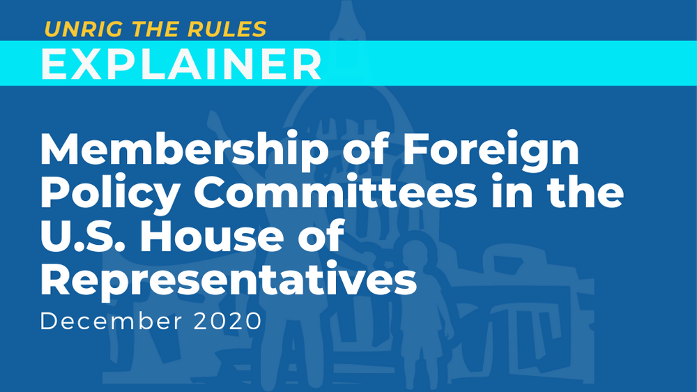 Membership of Foreign Policy Committees in the U.S. House of Representatives