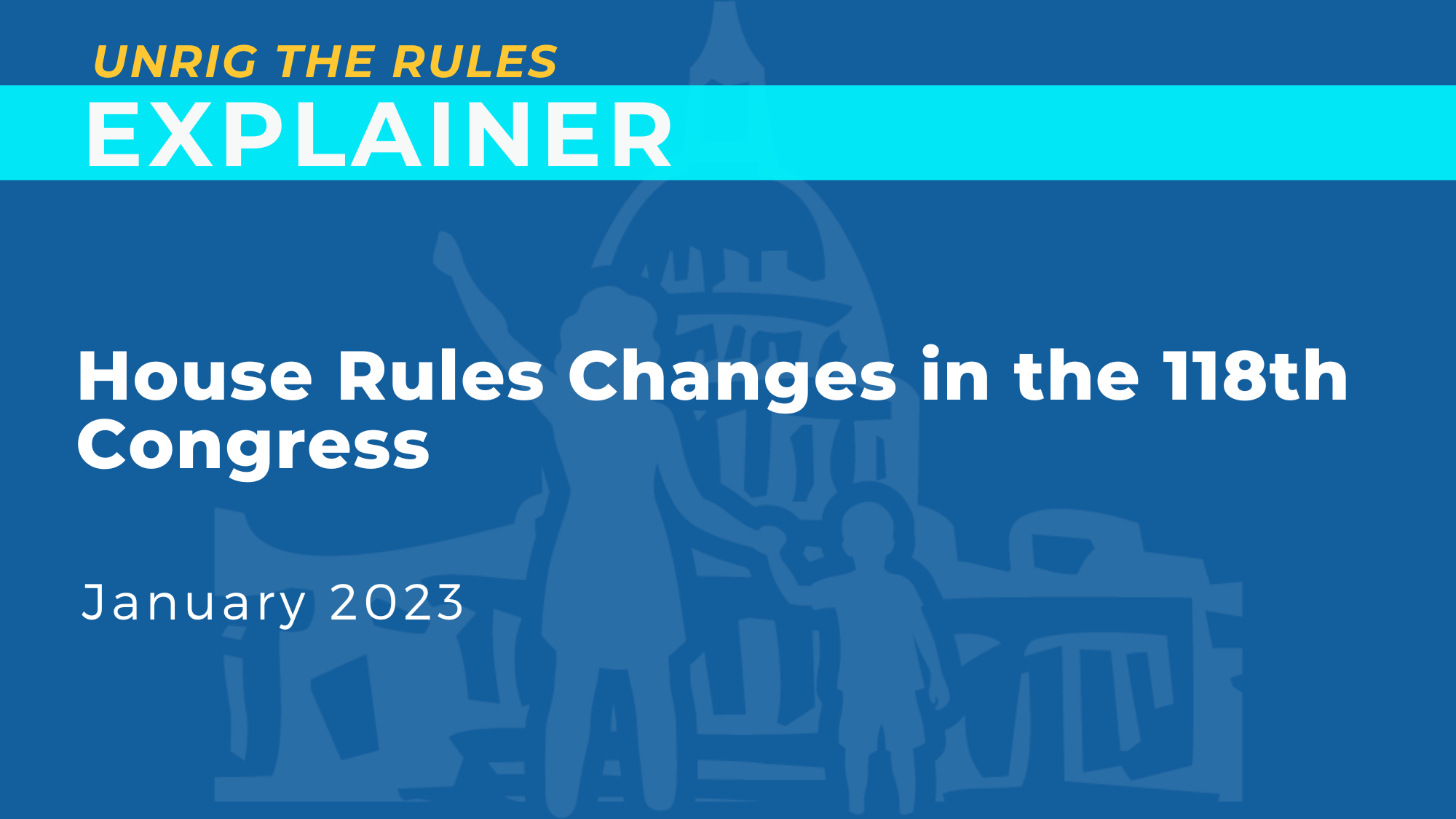 House Rules Changes in the 118th Congress
