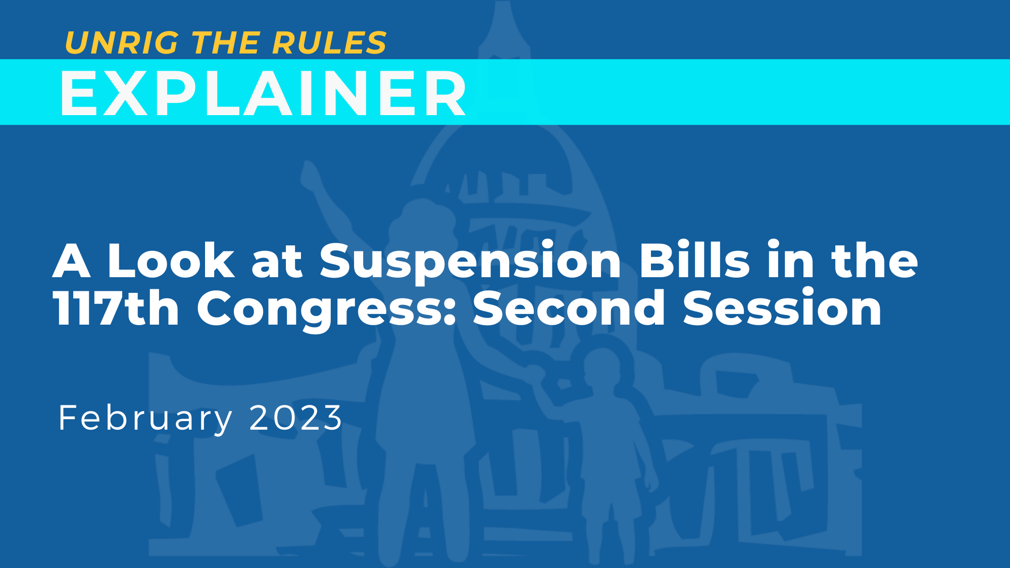 A Look at Suspension Bills in the 117th Congress: Second Session