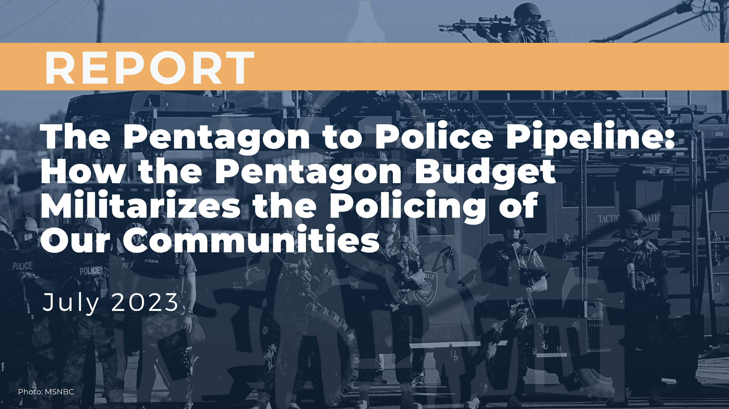 The Pentagon to Police Pipeline