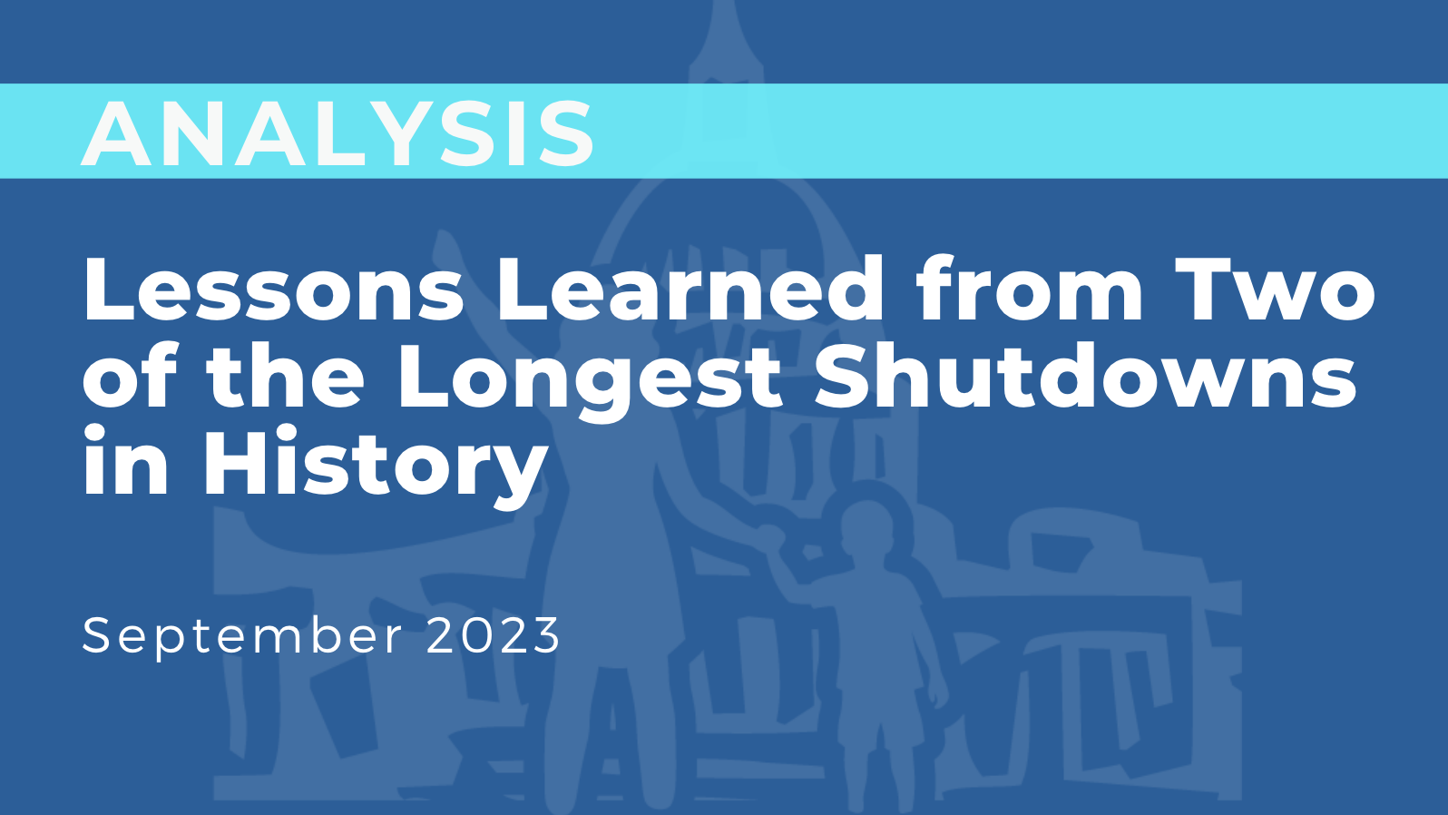 Lessons Learned from Two of the Longest Shutdowns in History