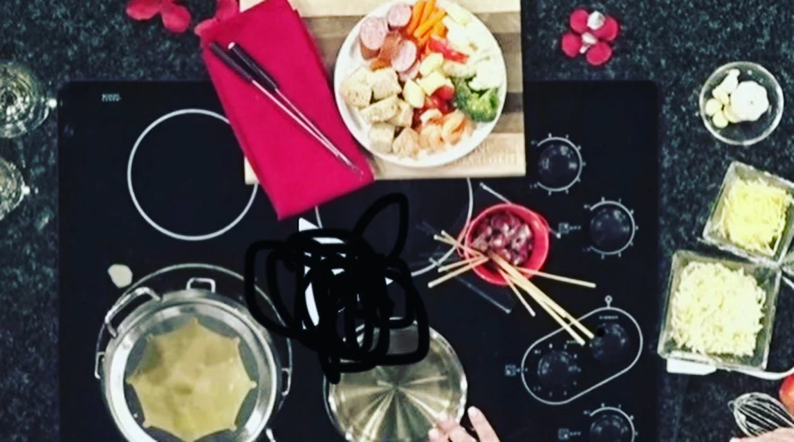 Recipe: Romantic Cheese Fondue for Two