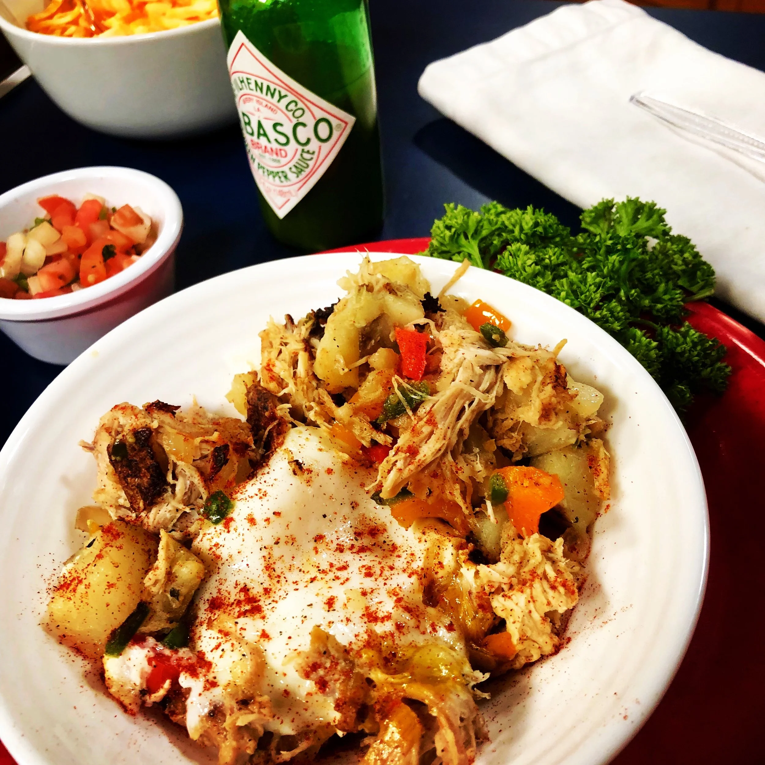 Recipe: Chicken and Egg Hash for National Poultry Day