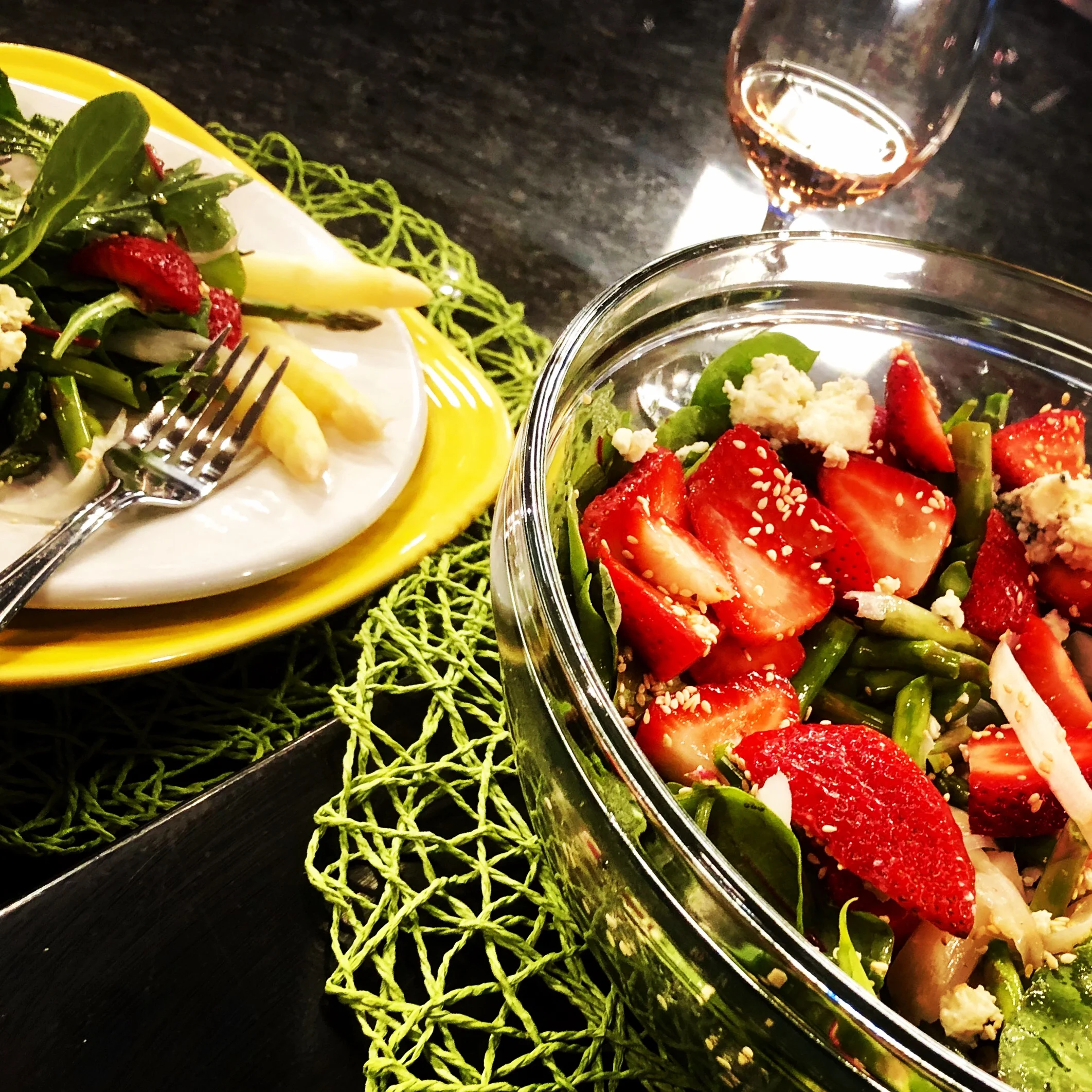 Recipe: Strawberry and Asparagus Spring Salad