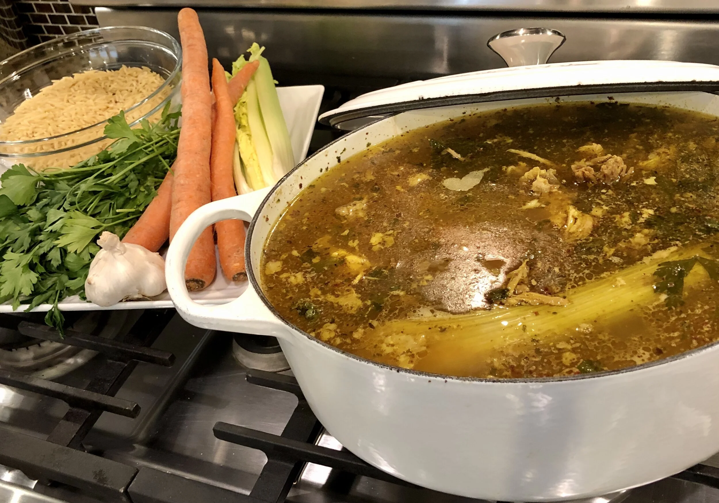 Recipe Immune Boosting Chicken Soup — Chef Jill AkerRay