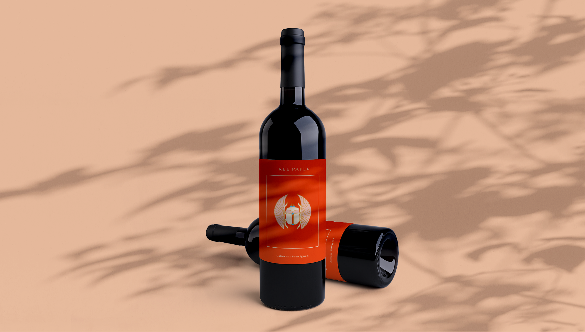 free paper red bottle.png