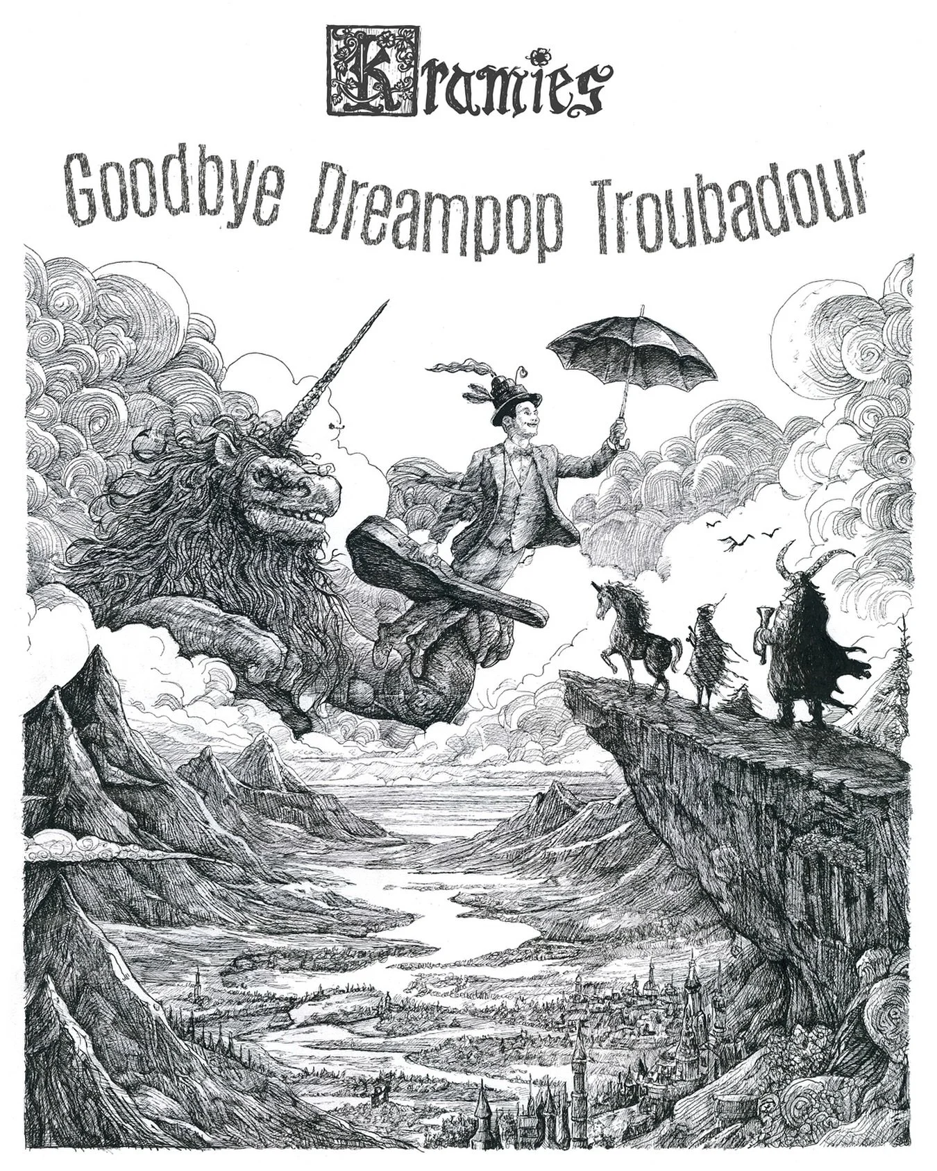 One week from today my new album &ldquo;Goodbye Dreampop Troubadour&rdquo; officially releases. This is the album that almost took me to my grave. And I love it for that. 
I just want to jump on here and say thanks to all the press so far and magazin