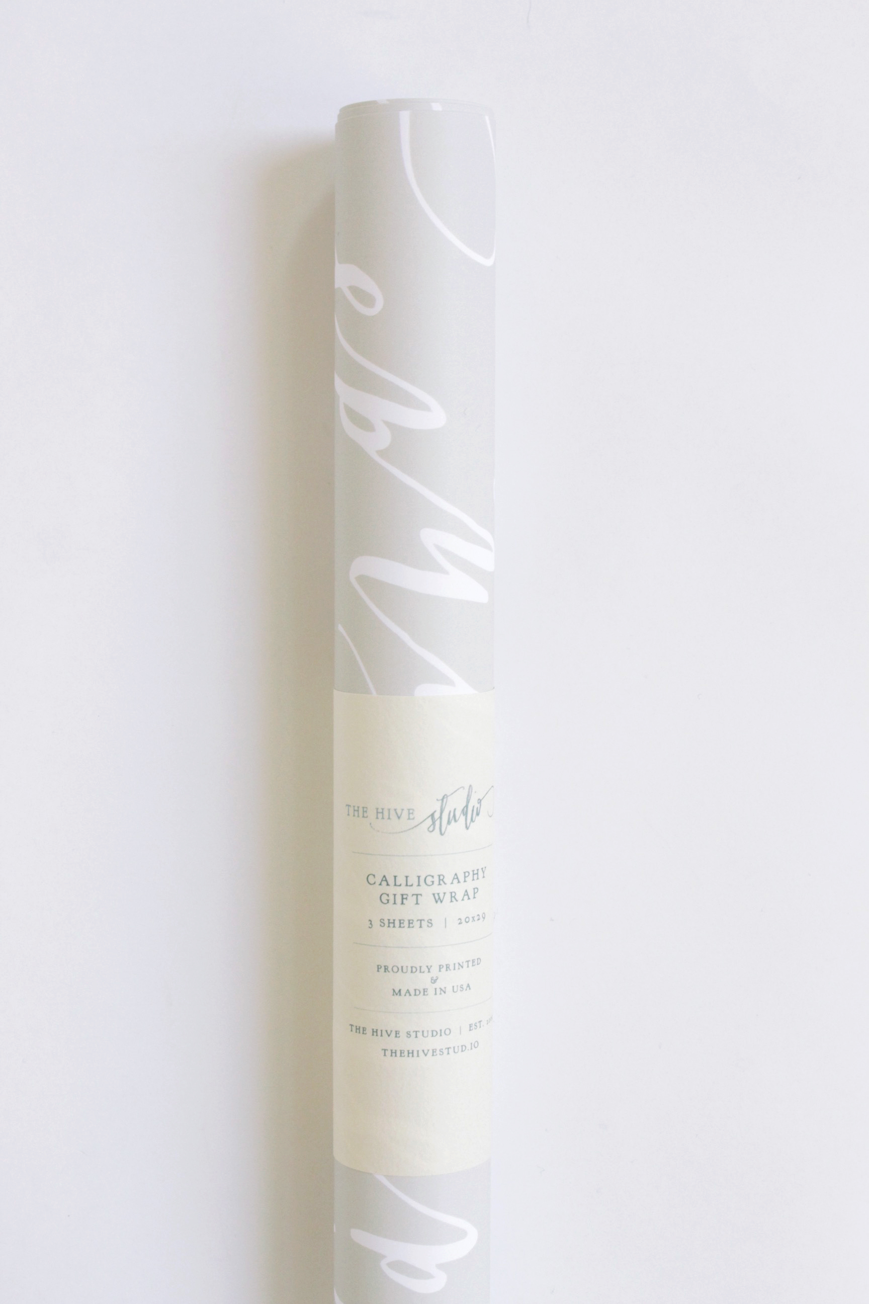 calligraphy-gift-wrap-Christmas-Mistletoe-Holly-LtKraft-2.jpg