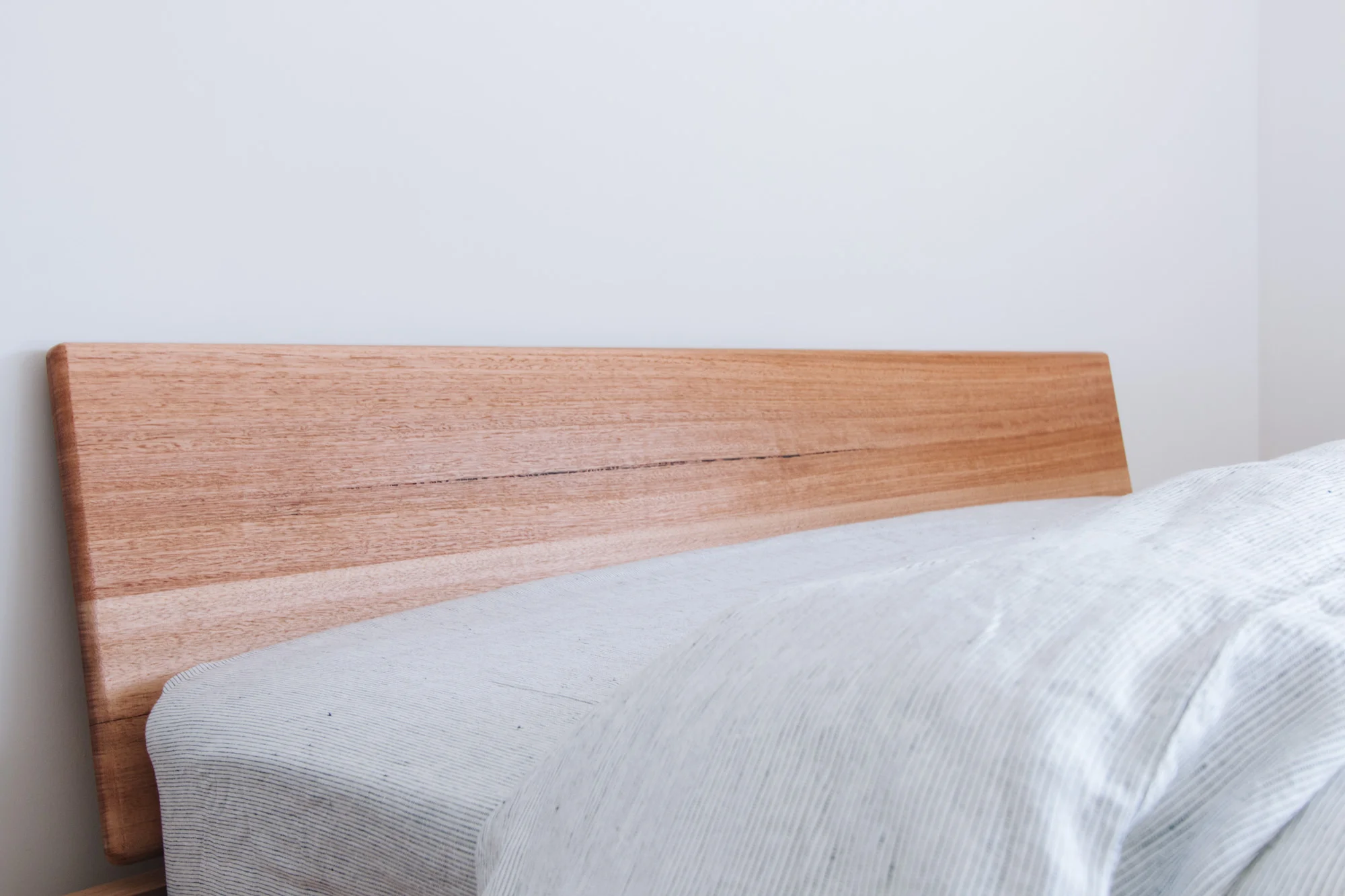 Al and Imo Handmade - Custom Minimalist bedframe - Low Bed with angled headboard - victorian ash - Melbourne - Australia_-24.jpg