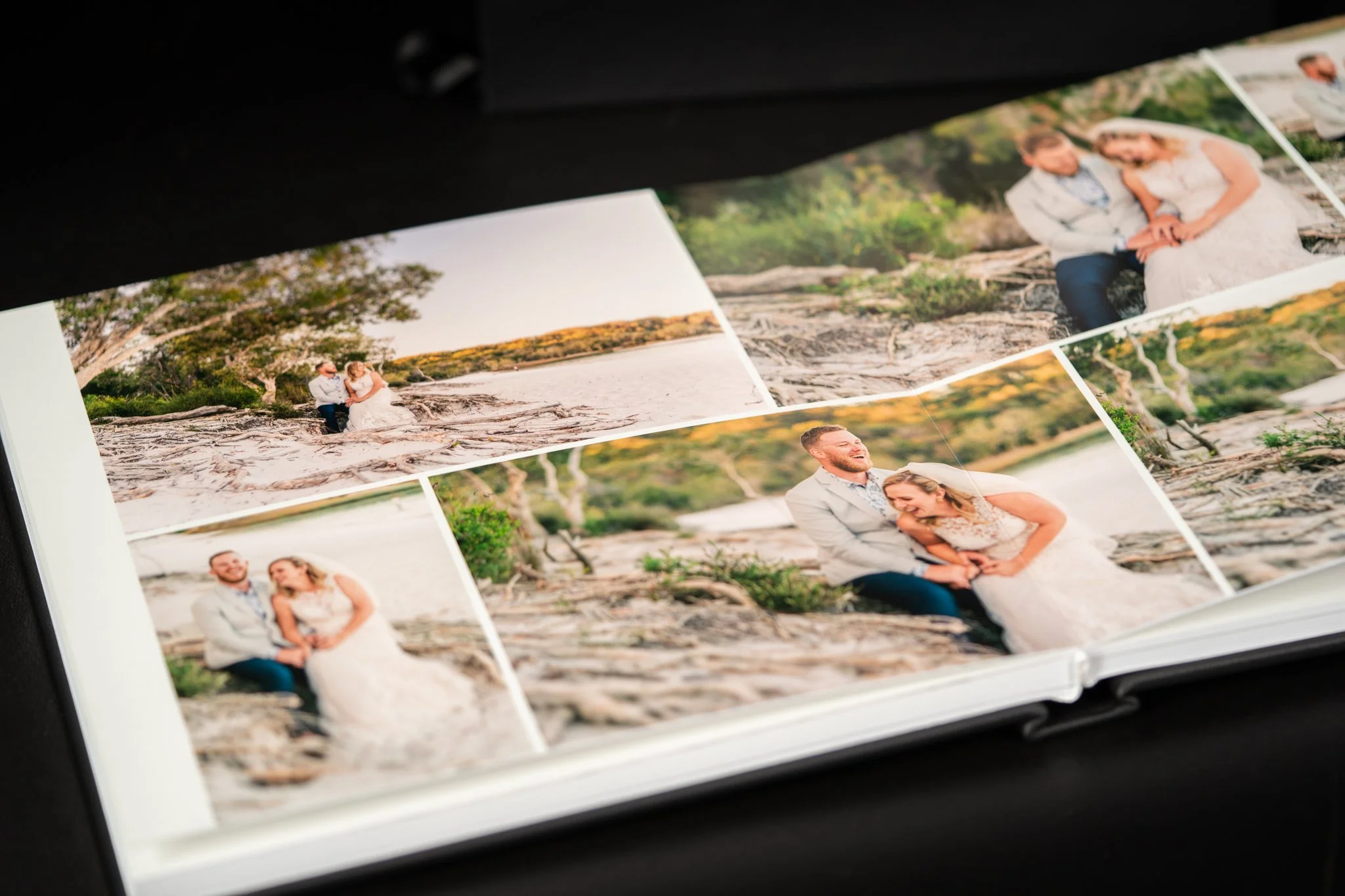 Brisbane wedding photography and videography albums and prints