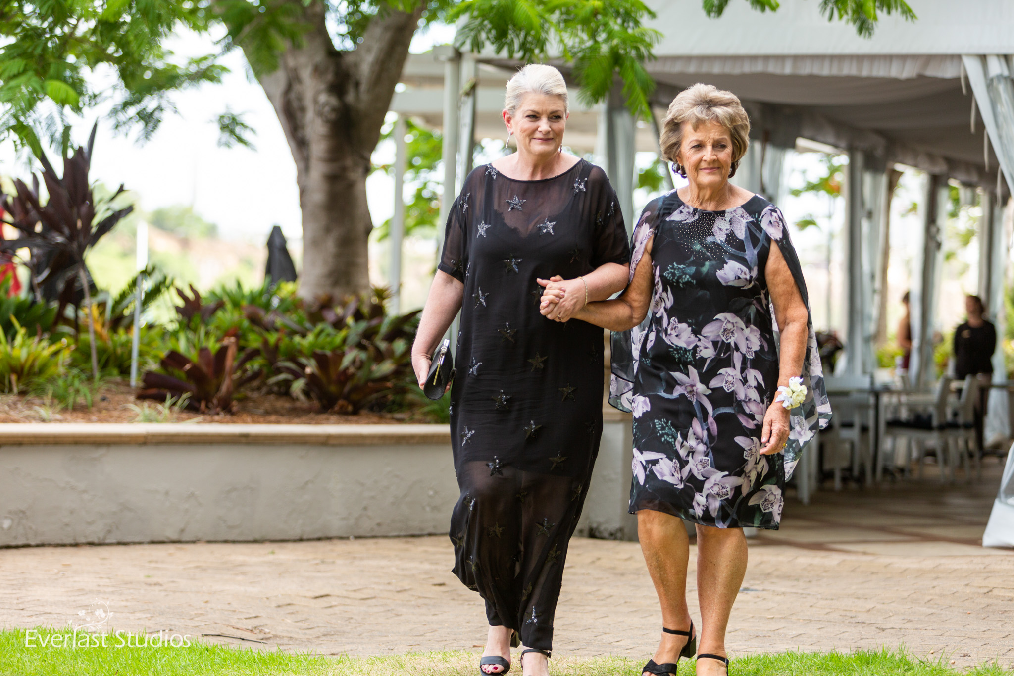 Mums walking down the isle Brisbane Wedding