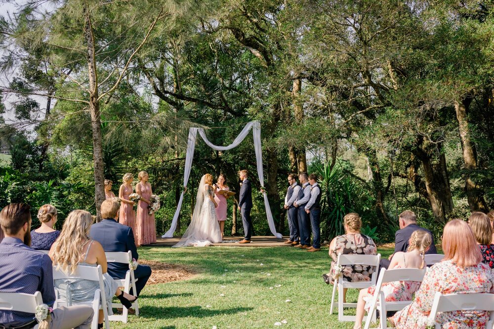 Private Property wedding, Coffs Harbour