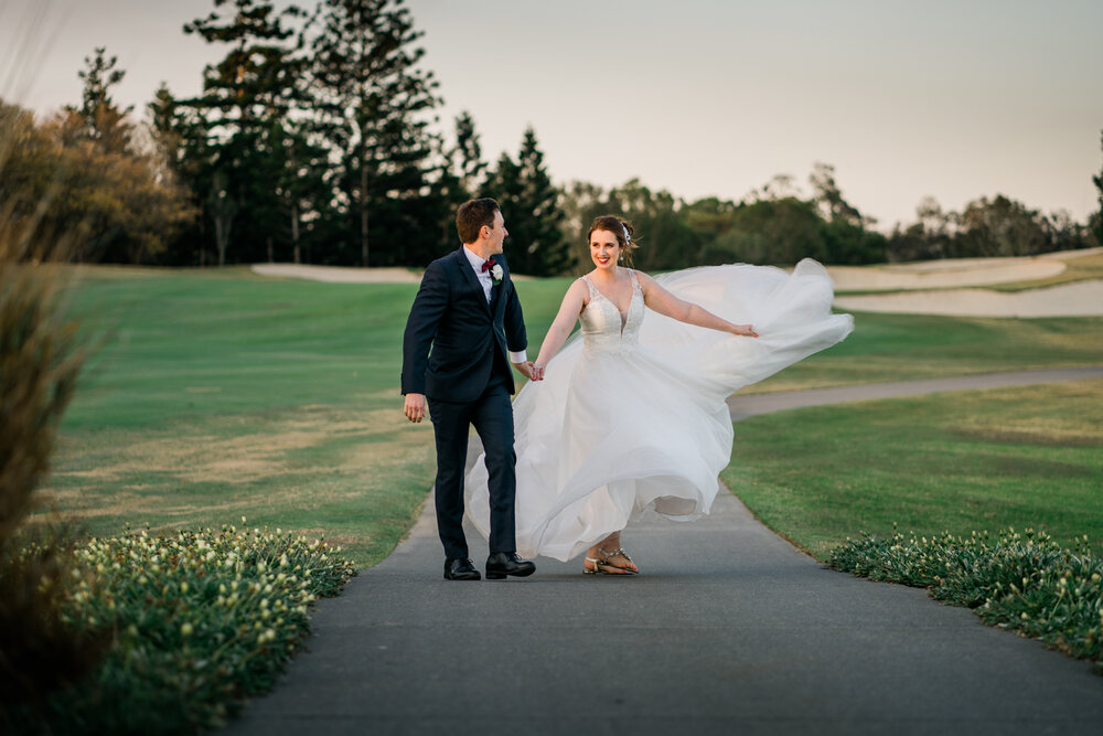 Brisbane Golf Club Wedding Photography