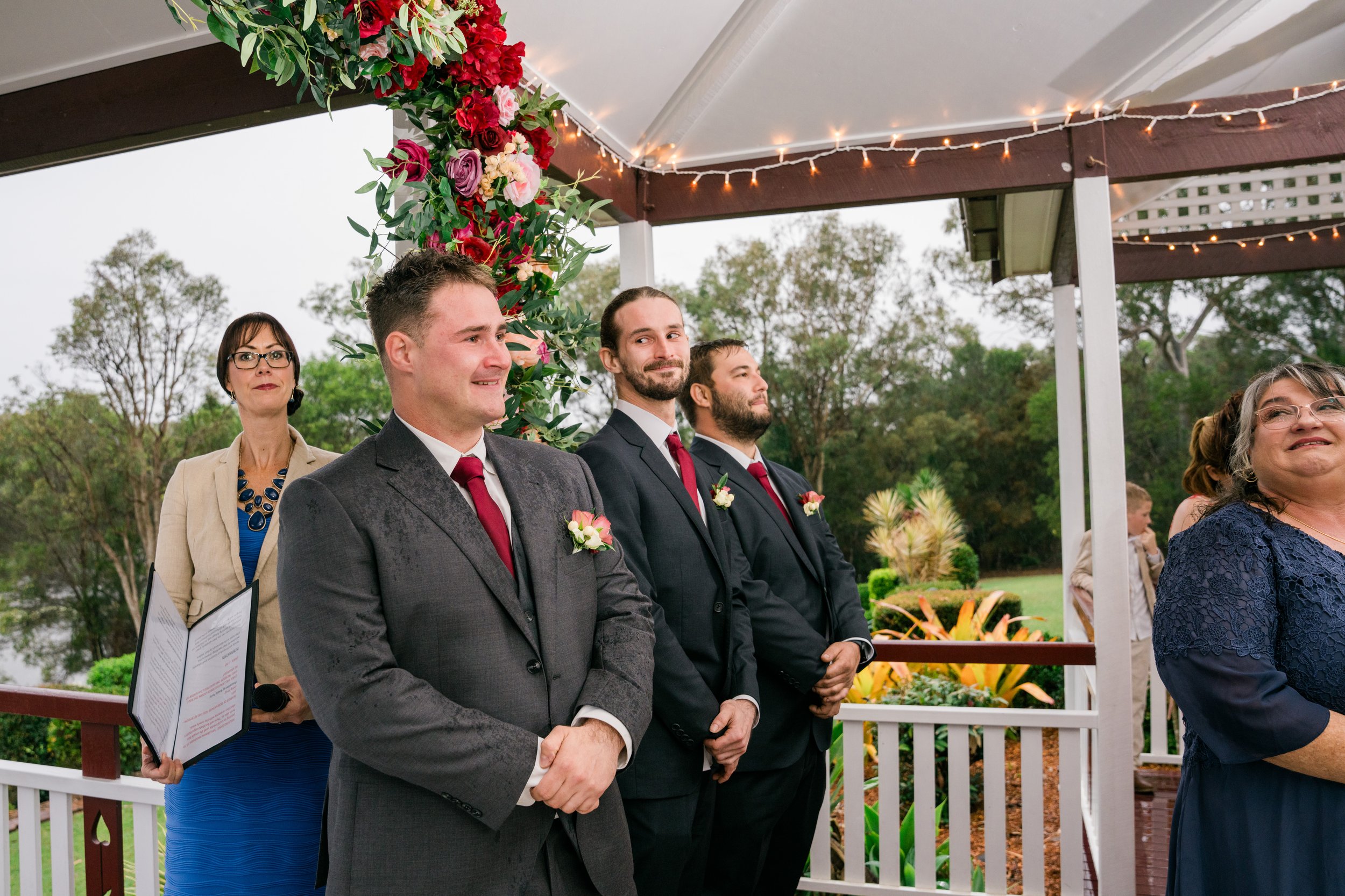 Samantha and Cameron’s beautiful Cherbon Waters Wedding Celebration for Brisbane wedding photography