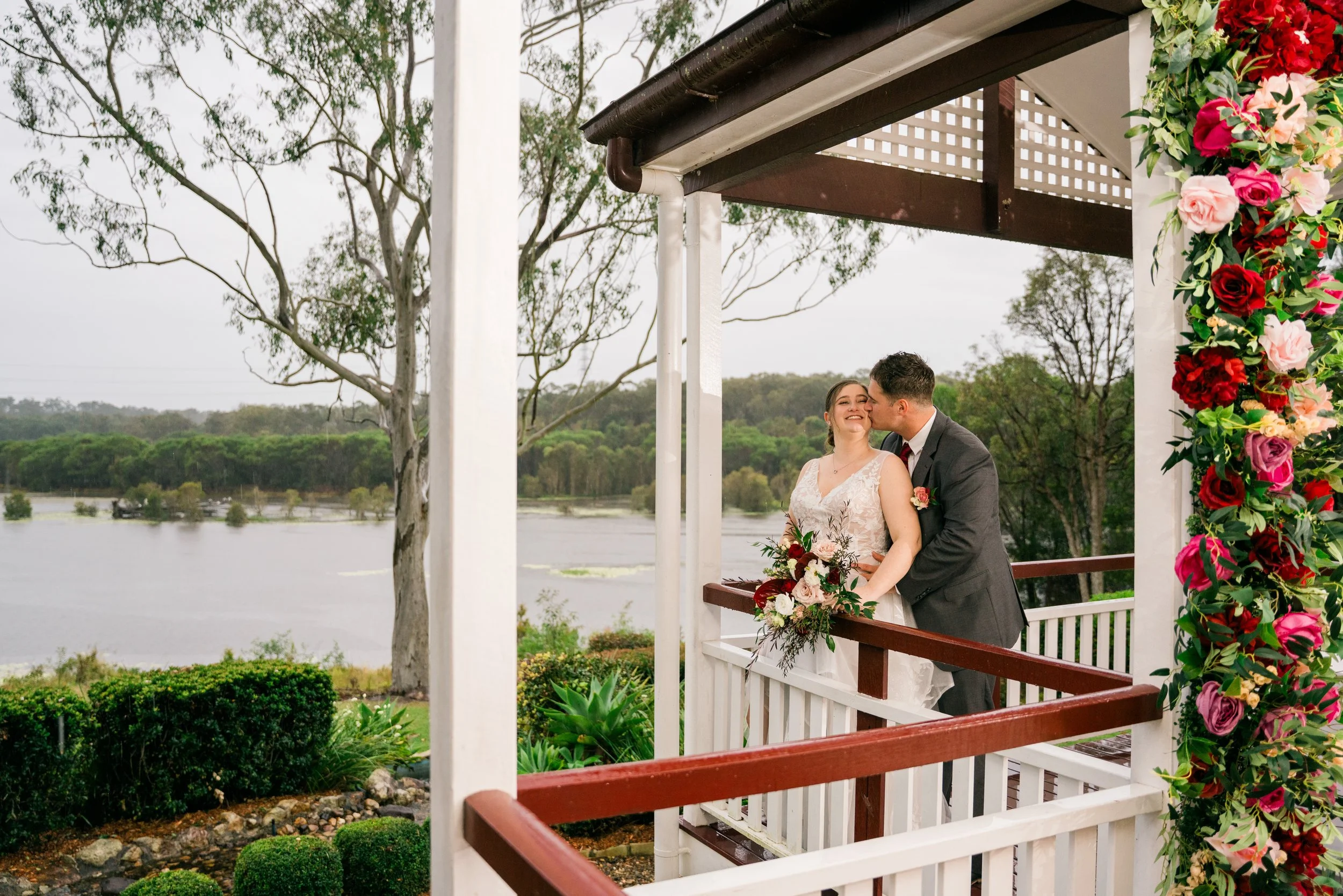 Samantha and Cameron’s beautiful Cherbon Waters Wedding Celebration for Brisbane wedding photography