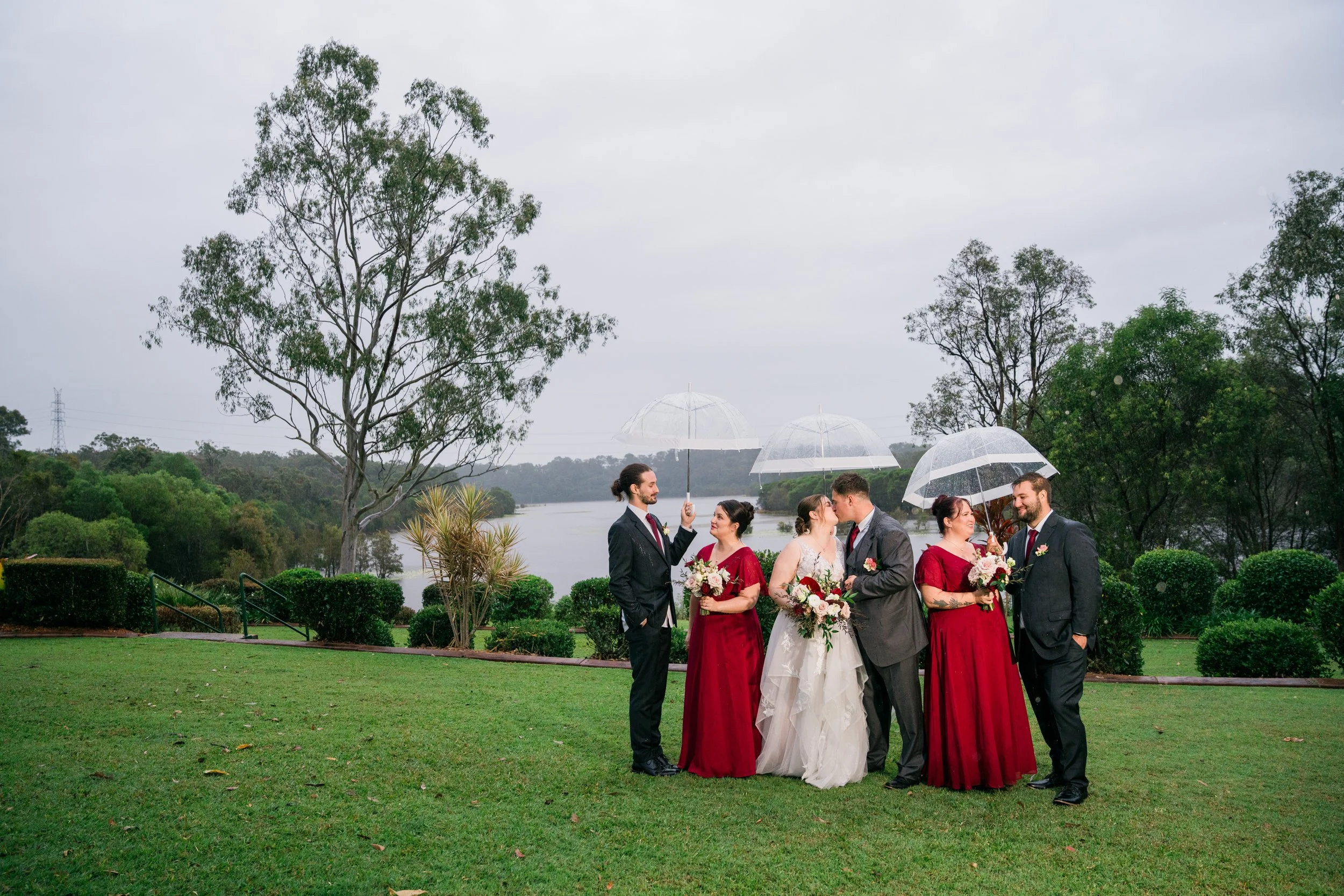Samantha and Cameron’s beautiful Cherbon Waters Wedding Celebration for Brisbane wedding photography