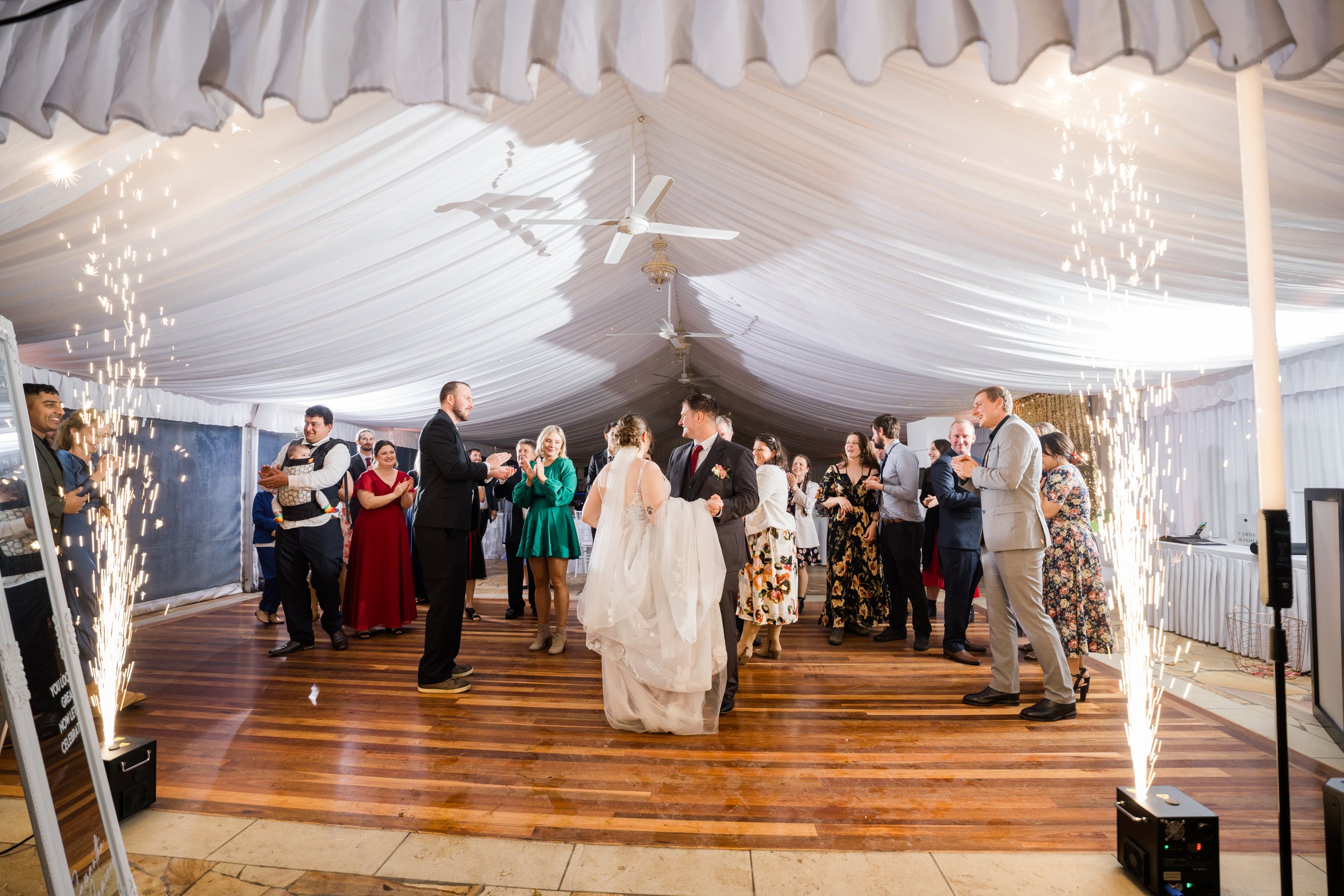Samantha and Cameron’s beautiful Cherbon Waters Wedding Celebration for Brisbane wedding photography