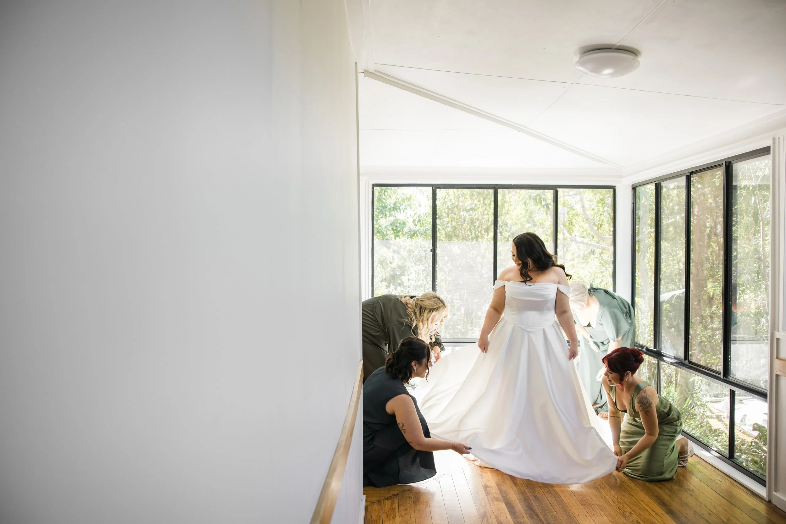Eleanor and Marcel's thoughtful Ocean View Estates wedding for Brisbane wedding photography and videography