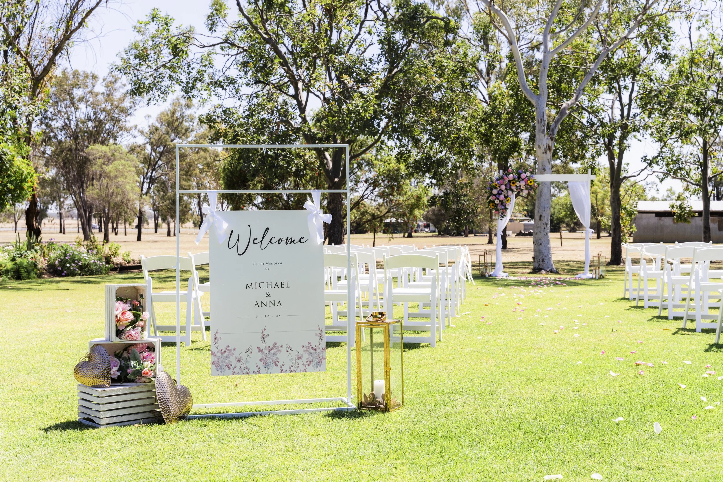 Stunning Mill Inn wedding in Millmerran for Brisbane photography