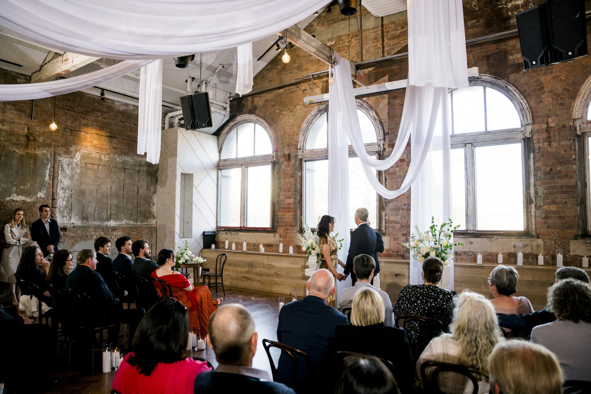 The Warehouse wedding for intimate celebrations by Brisbane Wedding Photographer and Videographer