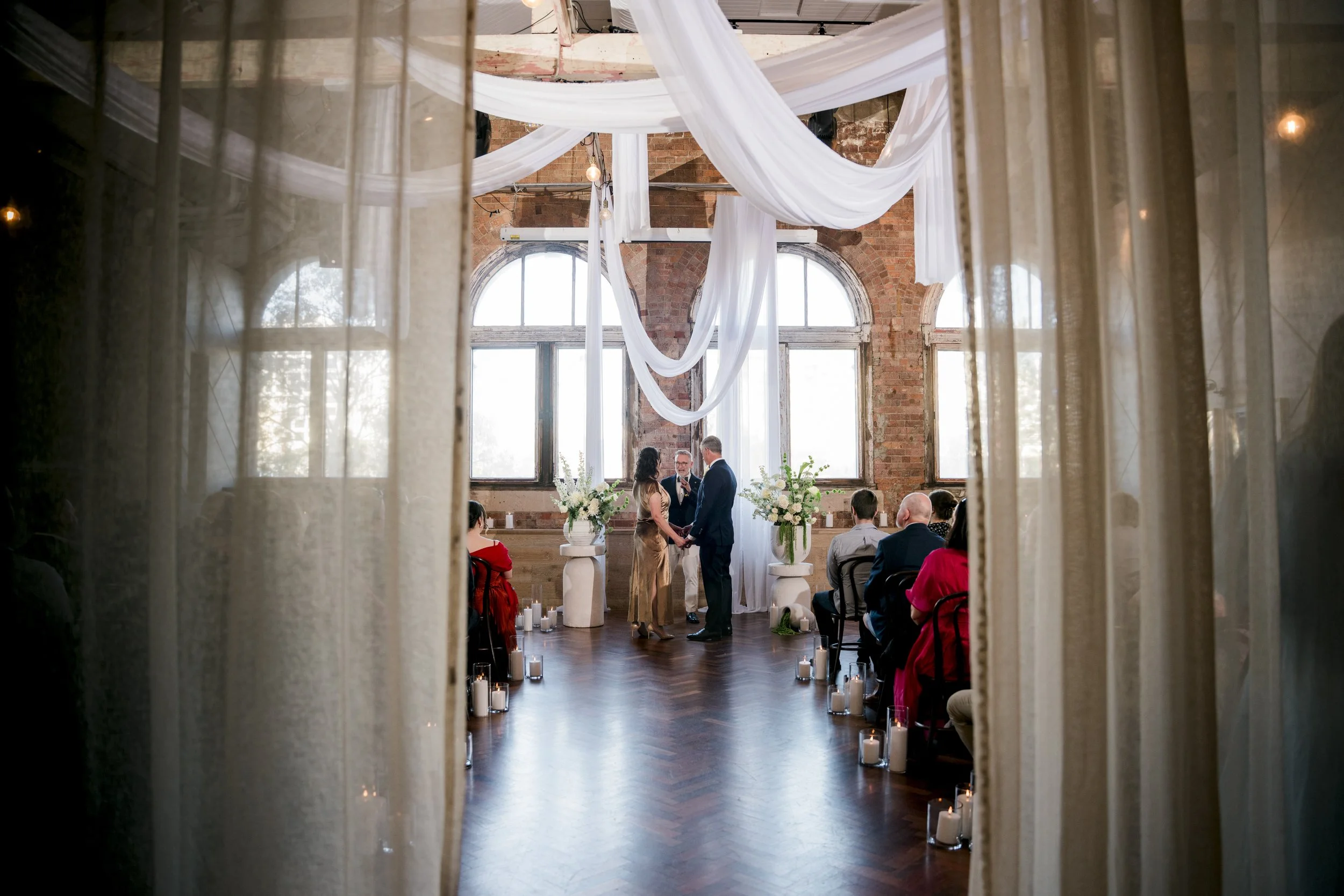 The Warehouse wedding for intimate celebrations by Brisbane Wedding Photographer and Videographer