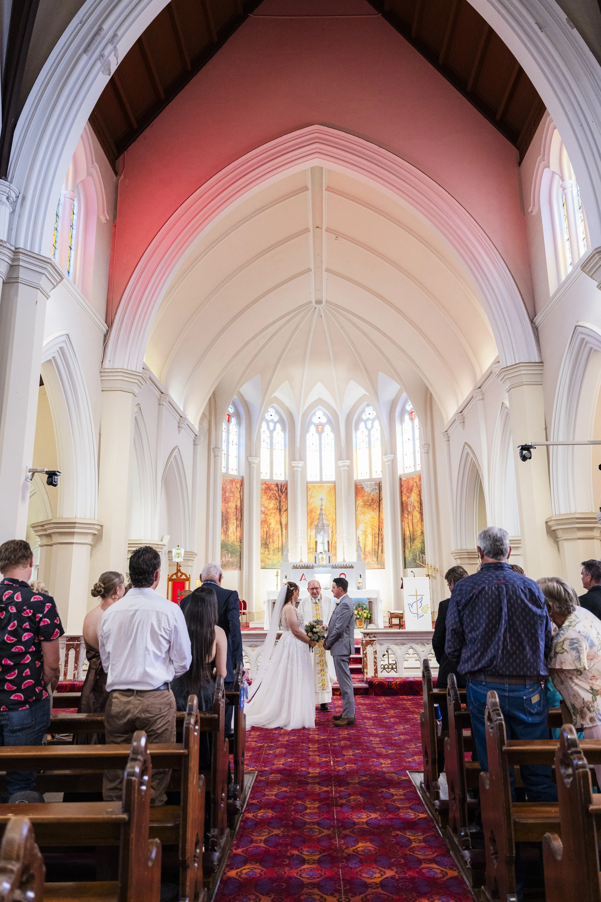 Stunning St. Patrick's Cathedral Wedding in Toowoomba for Brisbane Wedding Photography and Videography