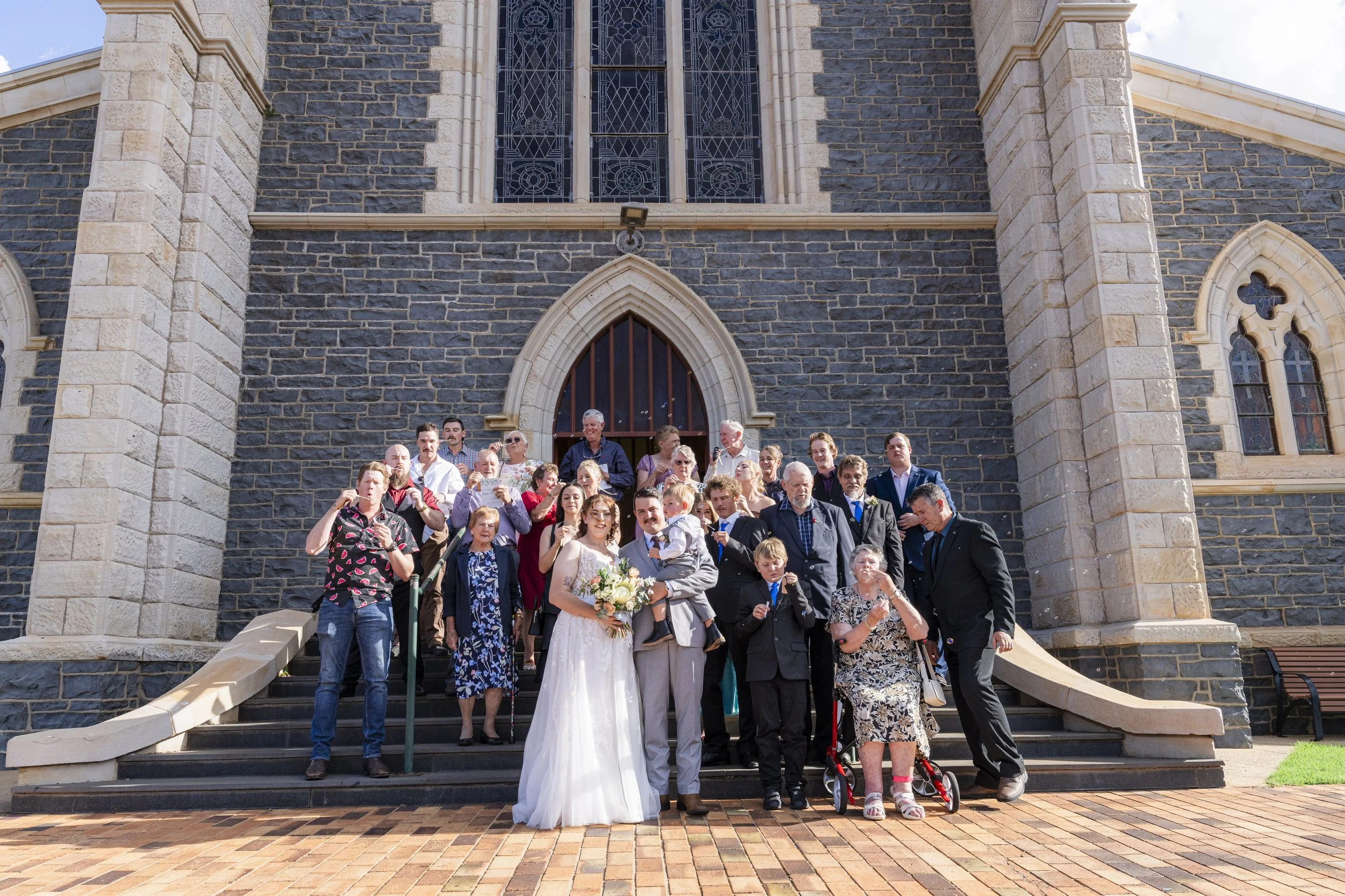 Stunning St. Patrick's Cathedral Wedding in Toowoomba for Brisbane Wedding Photography and Videography