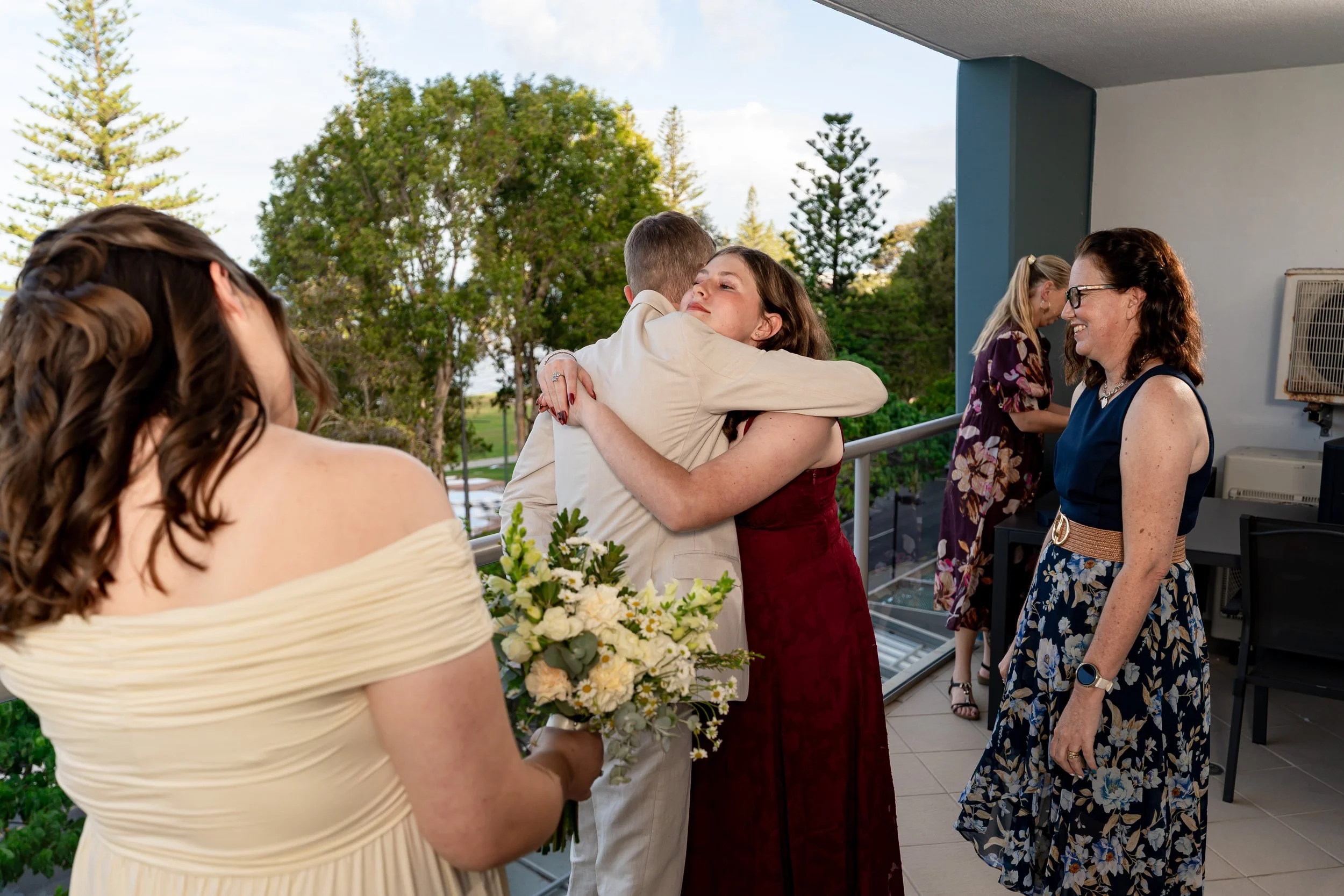 An intimate Scarborough Wedding at Woody Point and The Belvedere for Brisbane Wedding Photography and Videography