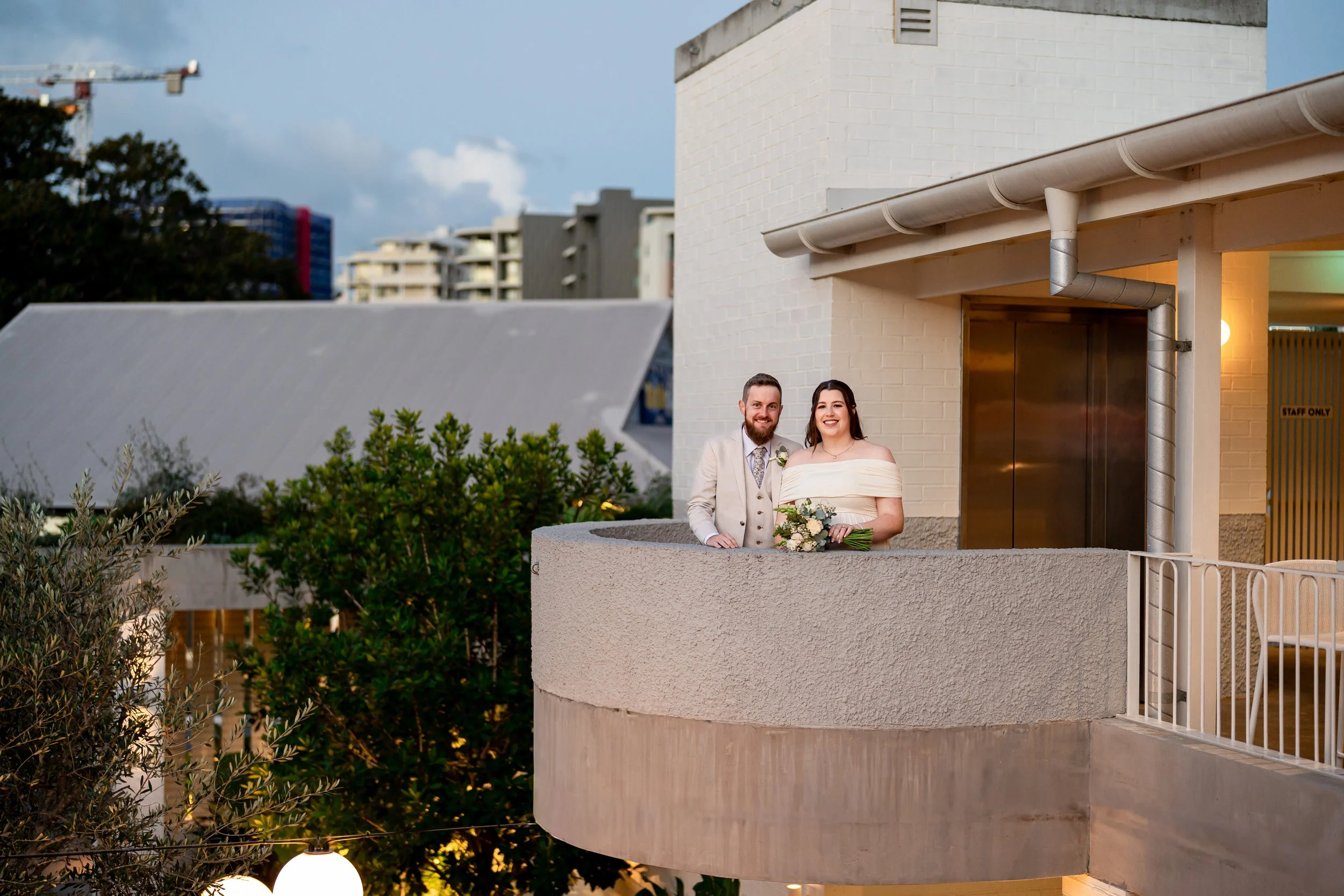 An intimate Scarborough Wedding at Woody Point and The Belvedere for Brisbane Wedding Photography and Videography