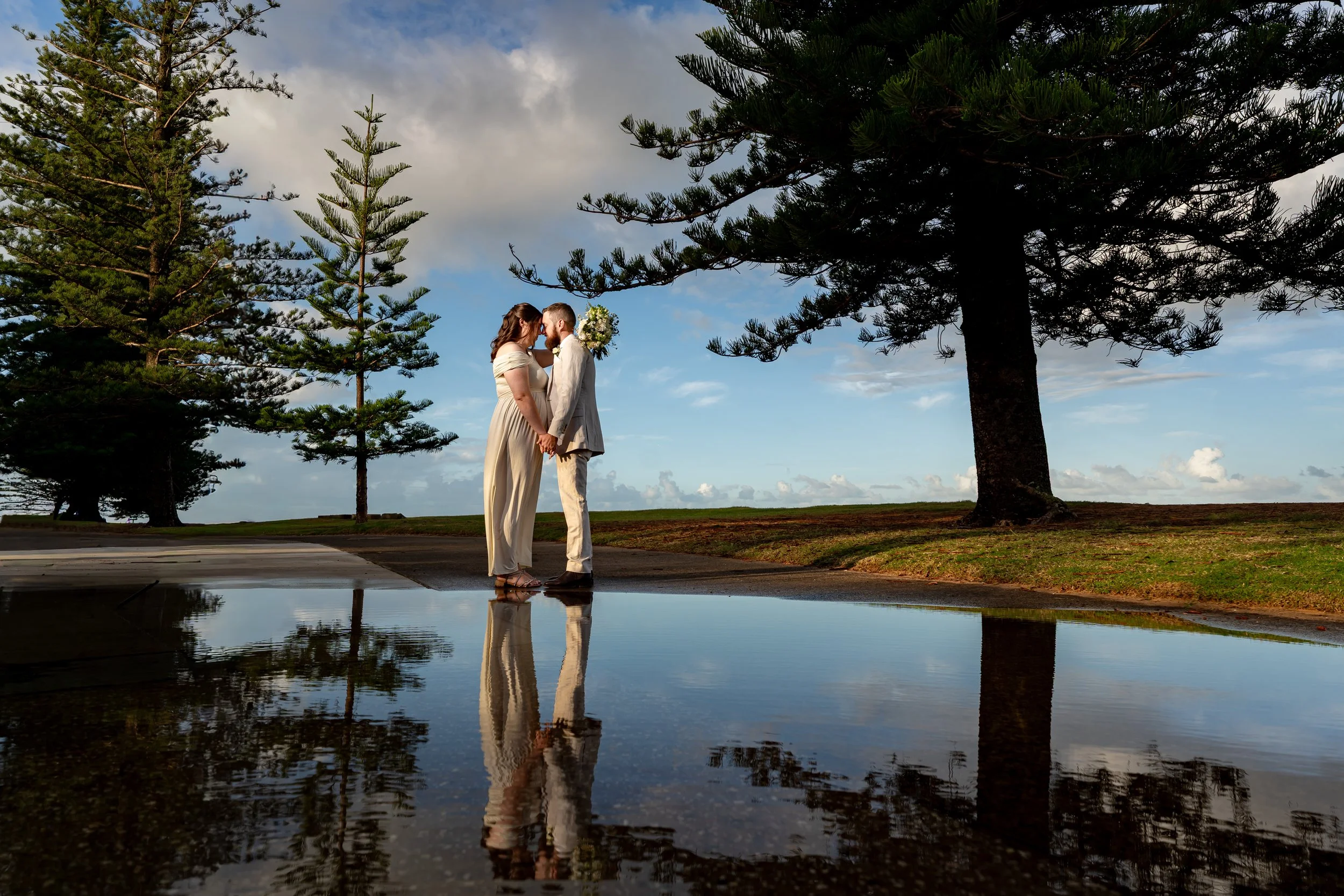 An intimate Scarborough Wedding at Woody Point and The Belvedere for Brisbane Wedding Photography and Videography