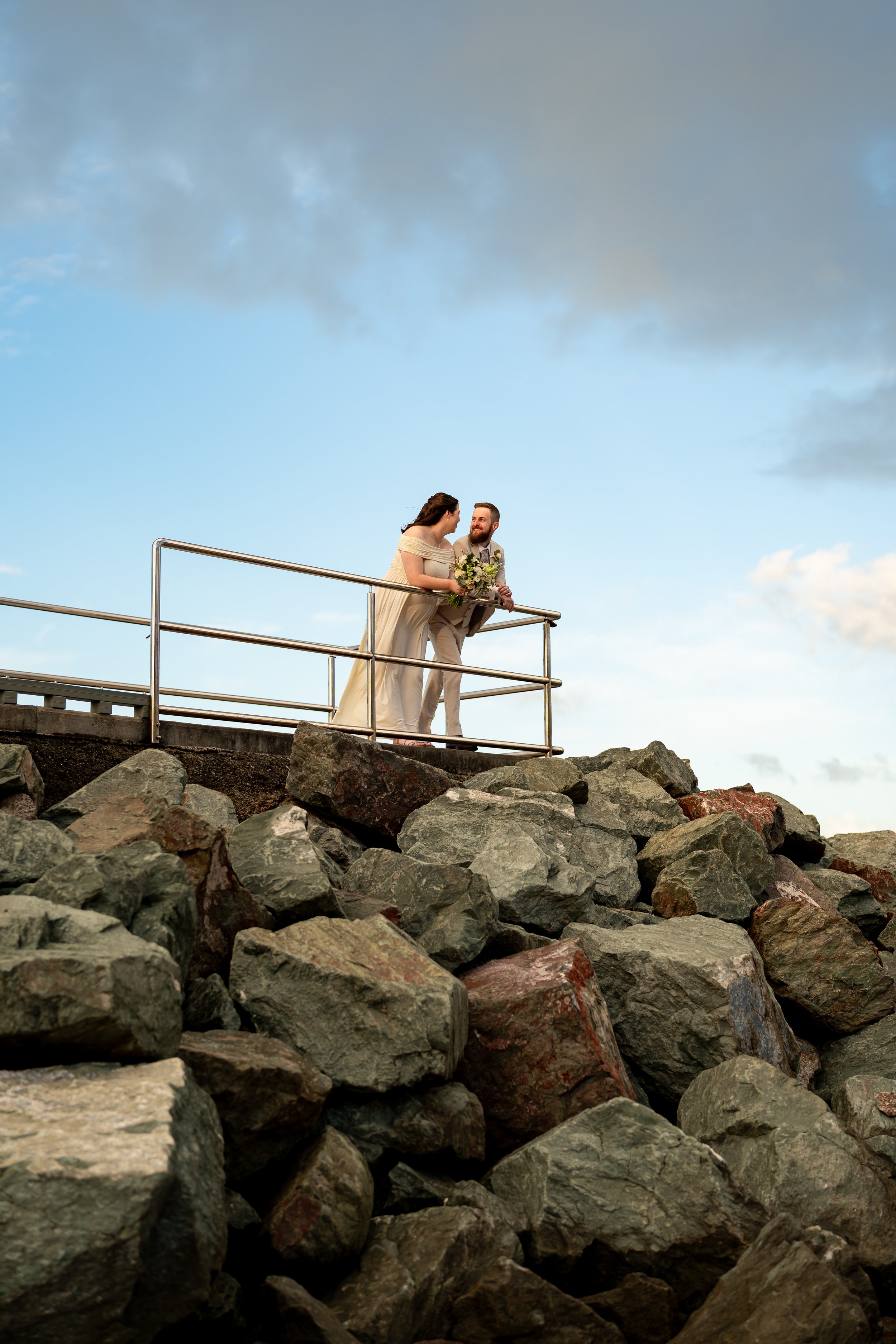 An intimate Scarborough Wedding at Woody Point and The Belvedere for Brisbane Wedding Photography and Videography
