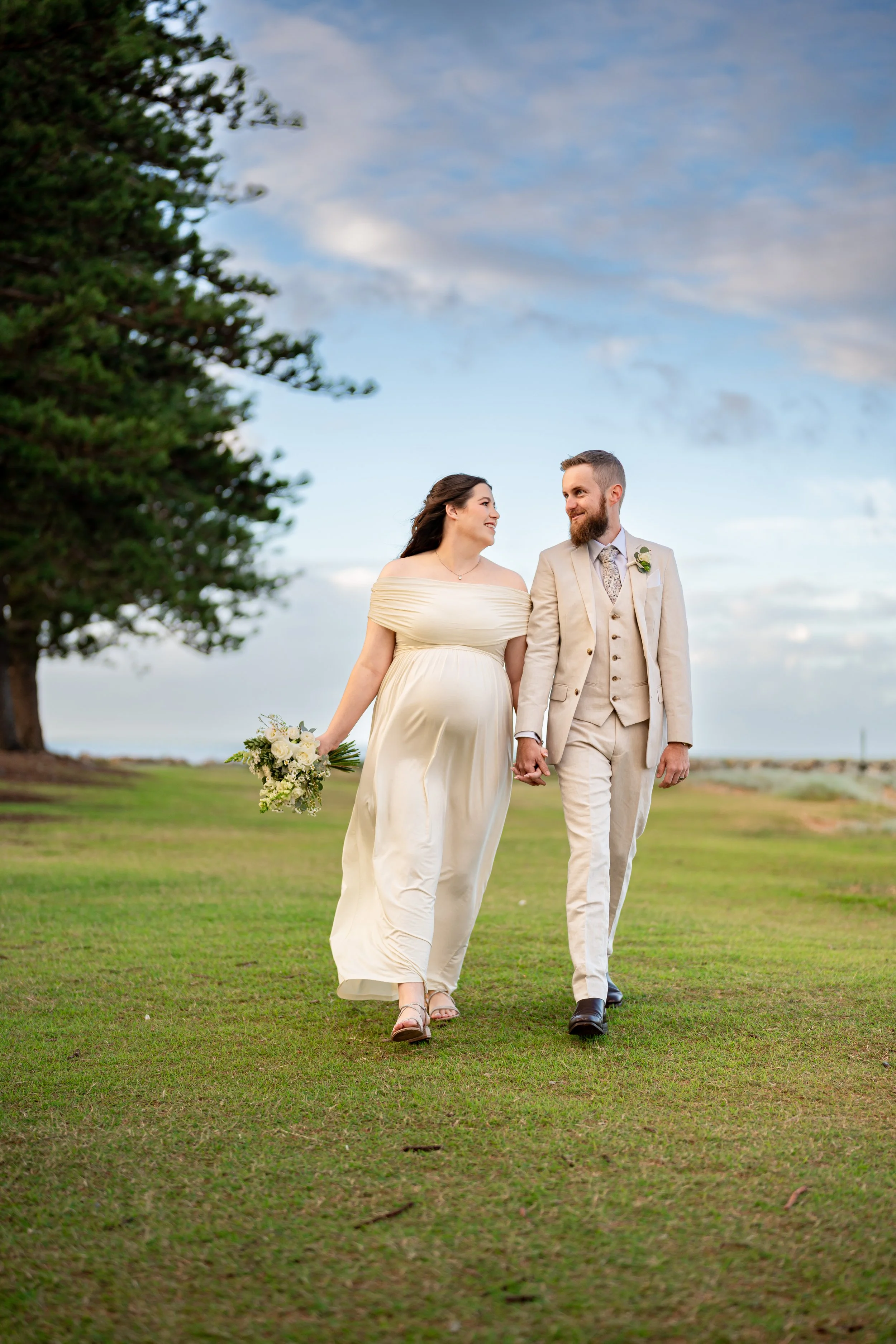 An intimate Scarborough Wedding at Woody Point and The Belvedere for Brisbane Wedding Photography and Videography