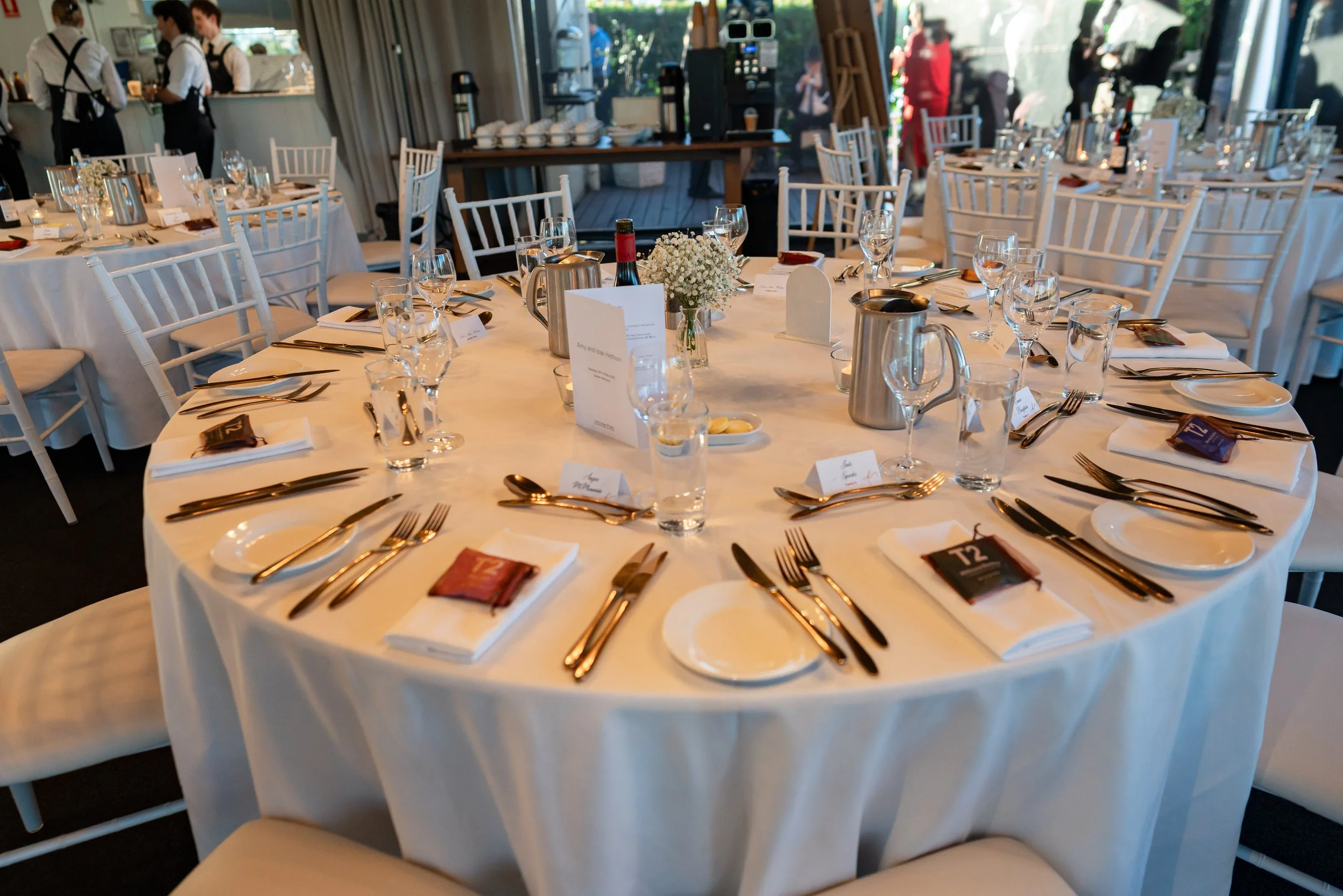 Beautiful weddings at Victoria Park Garden Marquee for Brisbane wedding photography and videography