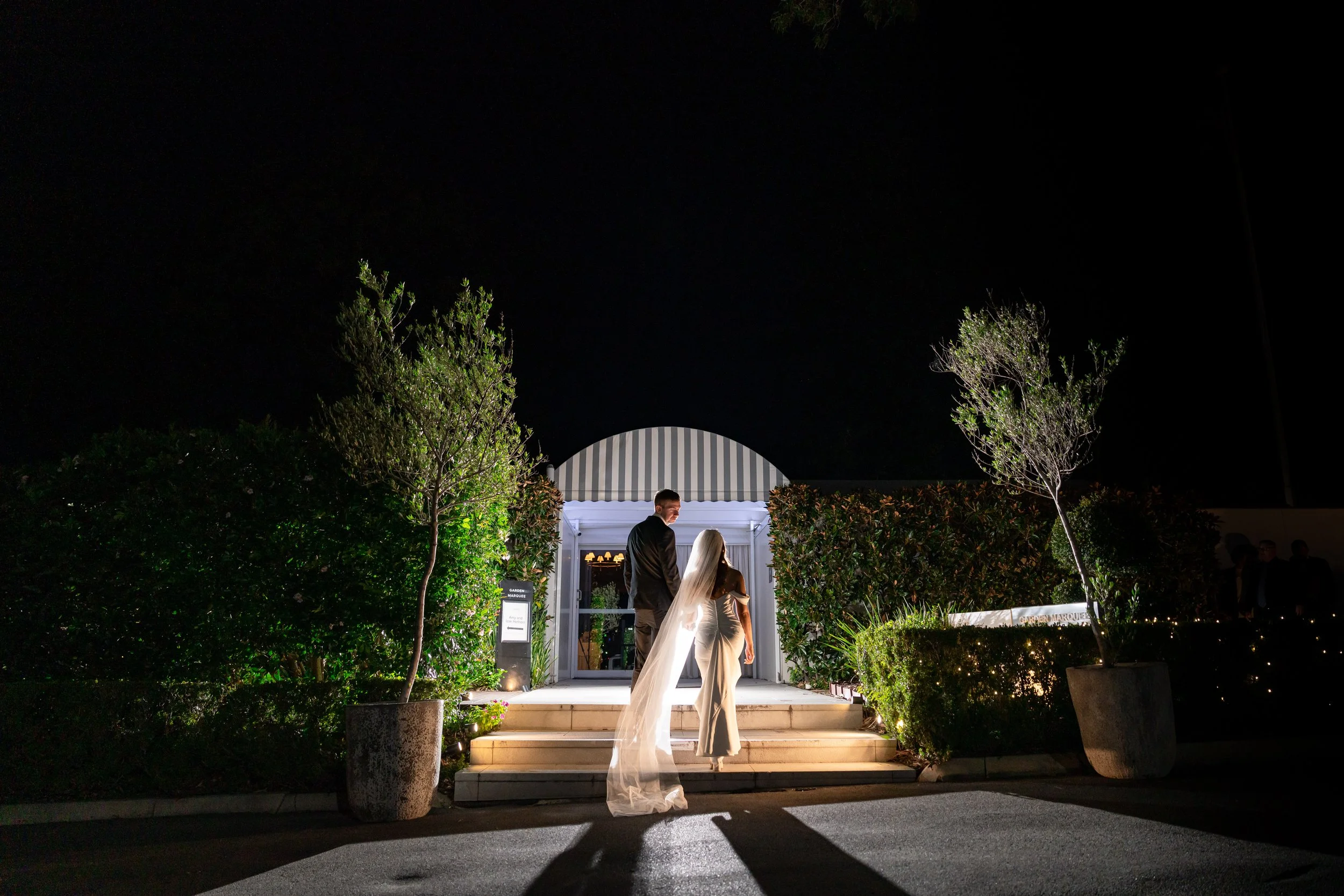 Beautiful weddings at Victoria Park Garden Marquee for Brisbane wedding photography and videography