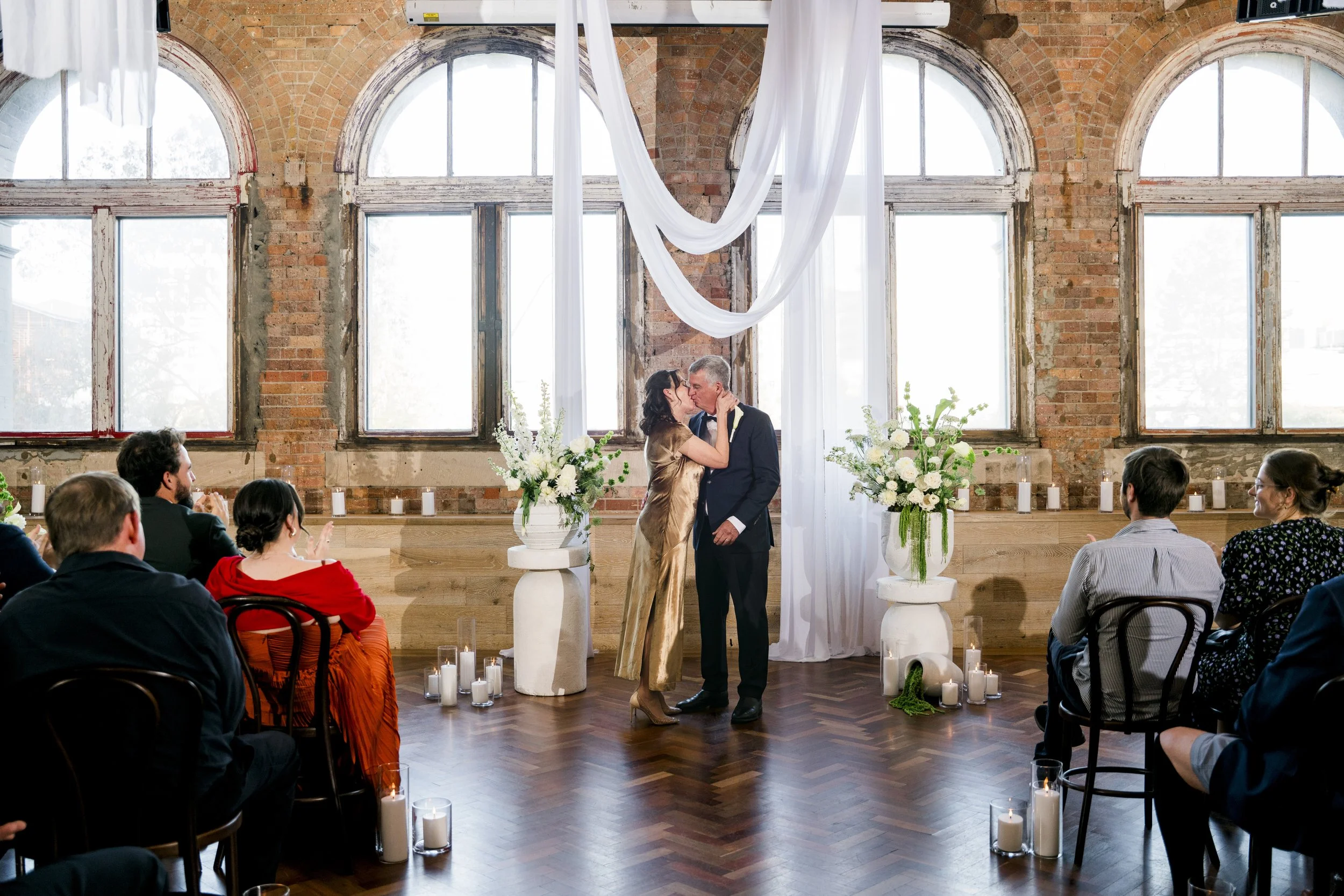 The Warehouse wedding for intimate celebrations by Brisbane Wedding Photographer and Videographer
