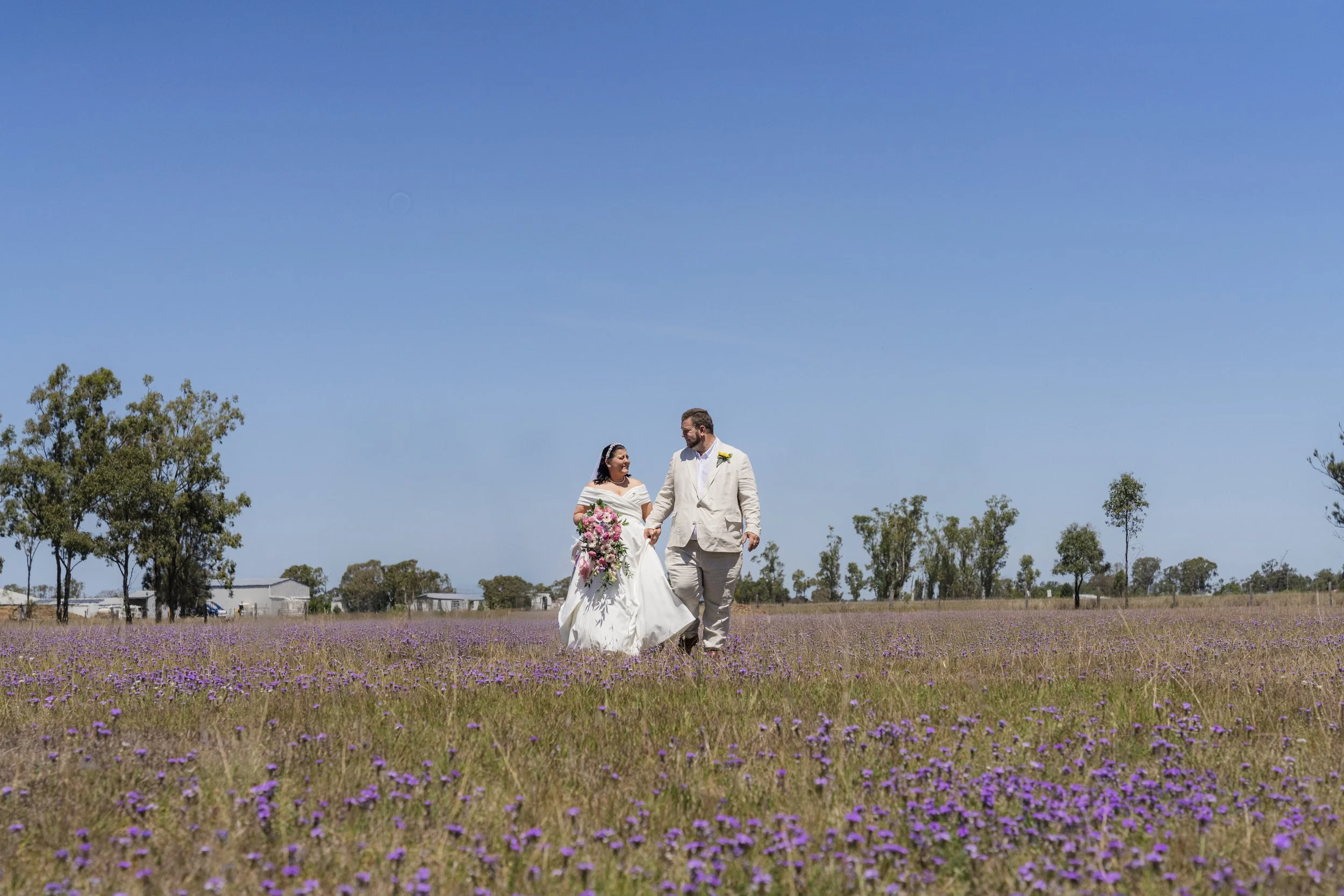 Stunning Mill Inn wedding in Millmerran for Brisbane photography
