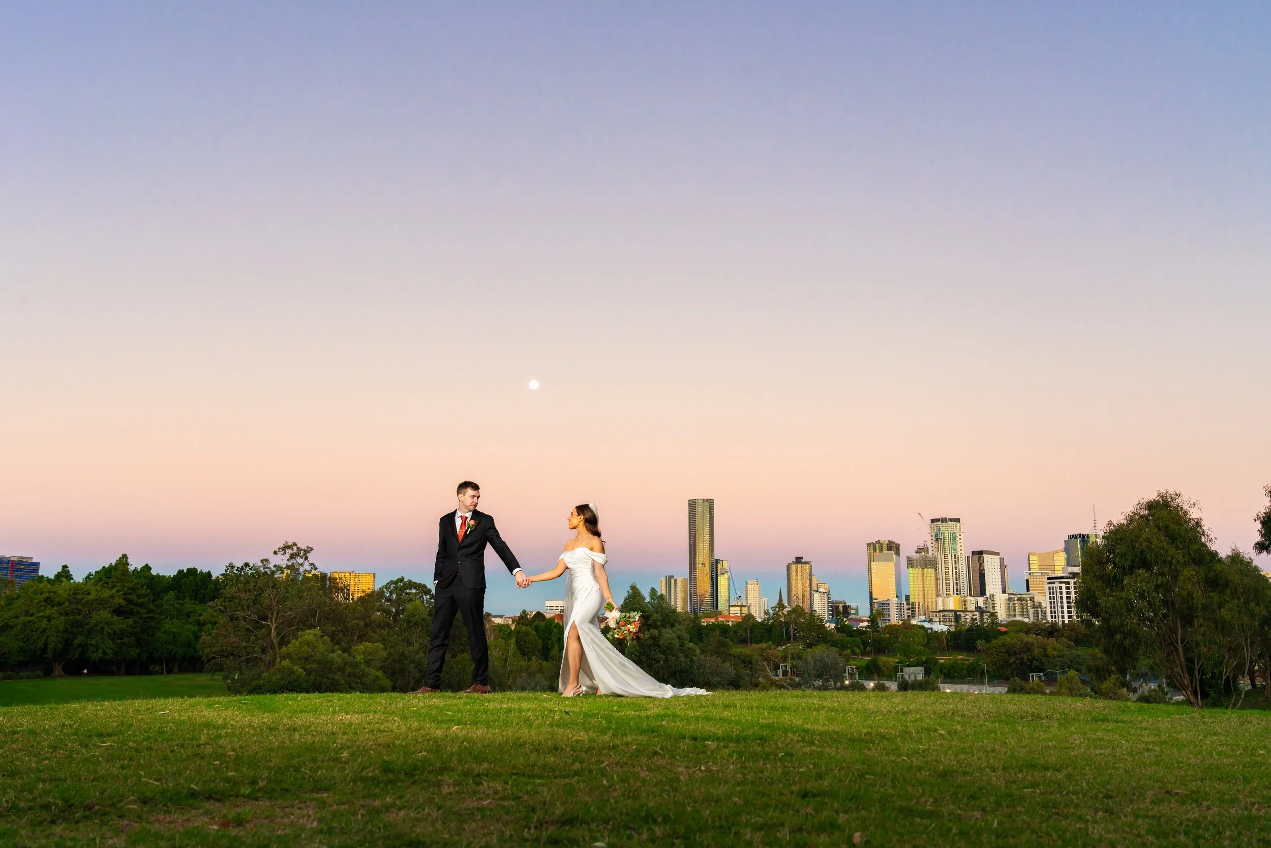 Beautiful weddings at Victoria Park Garden Marquee for Brisbane wedding photography and videography