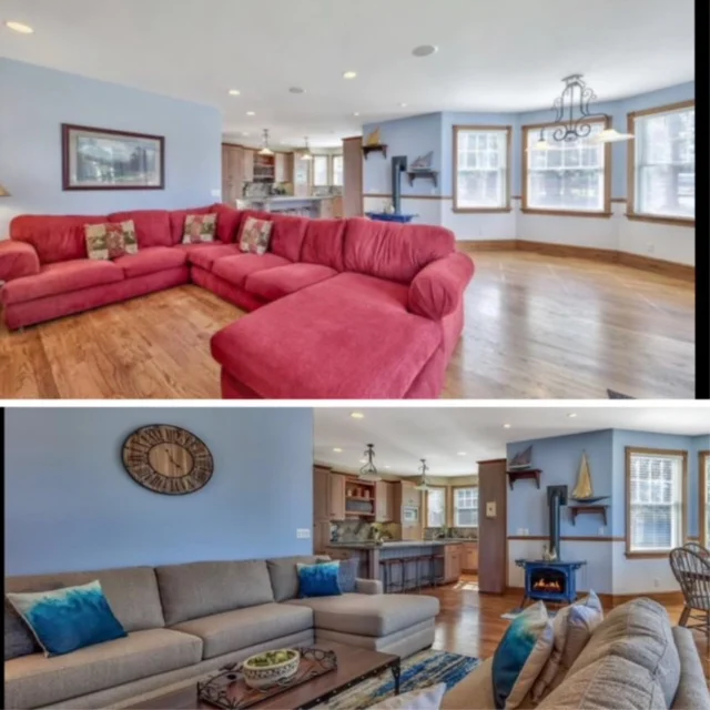 Living Rooms can sell a home!