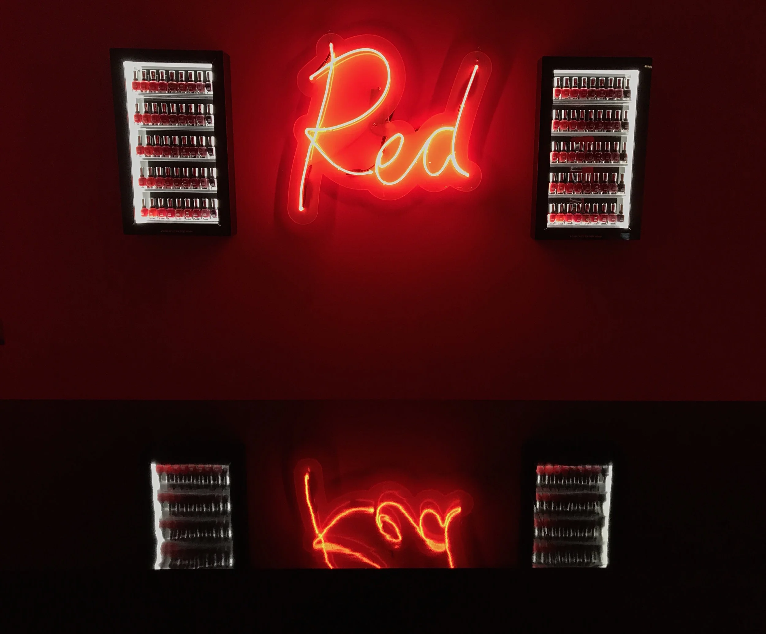 Sally Hansen RED wall.jpg