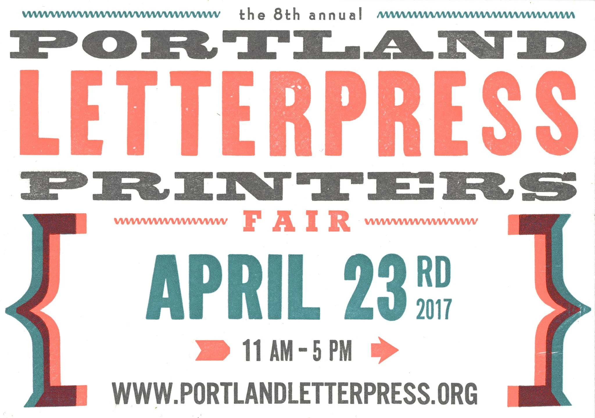 The Portland Letterpress Fair is this weekend!