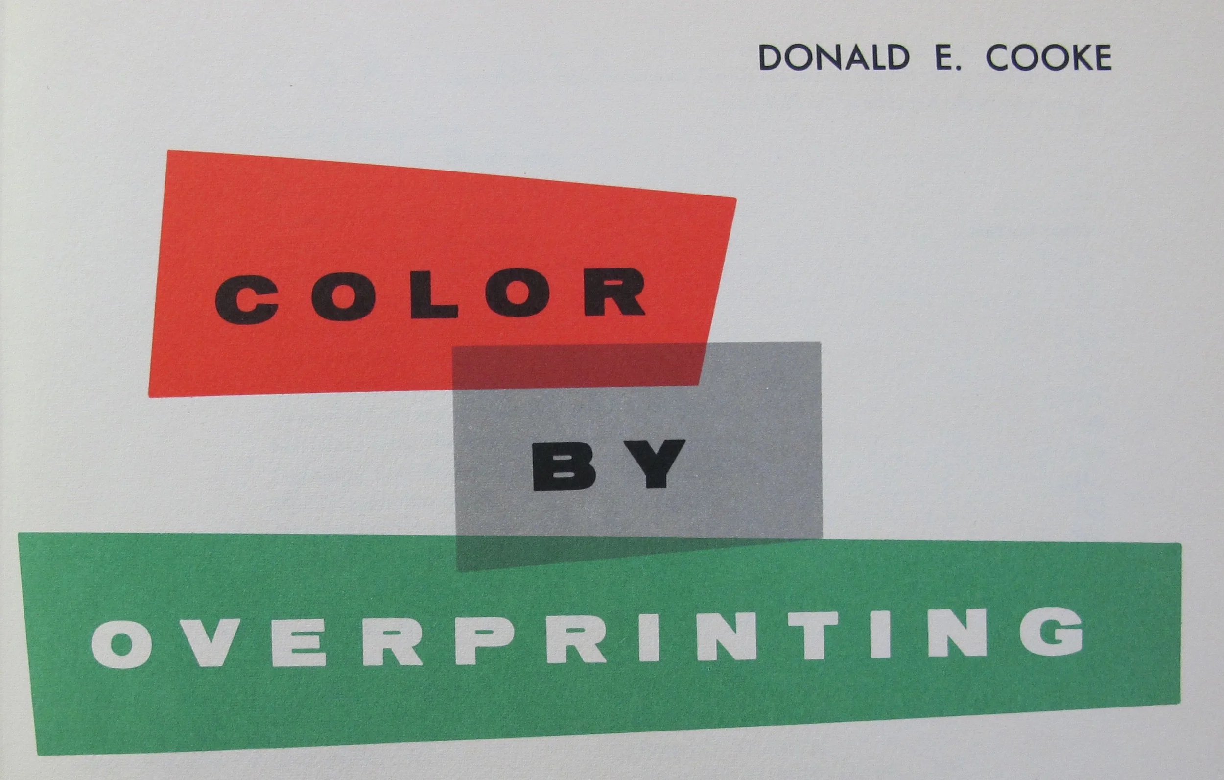 Color by Overprinting