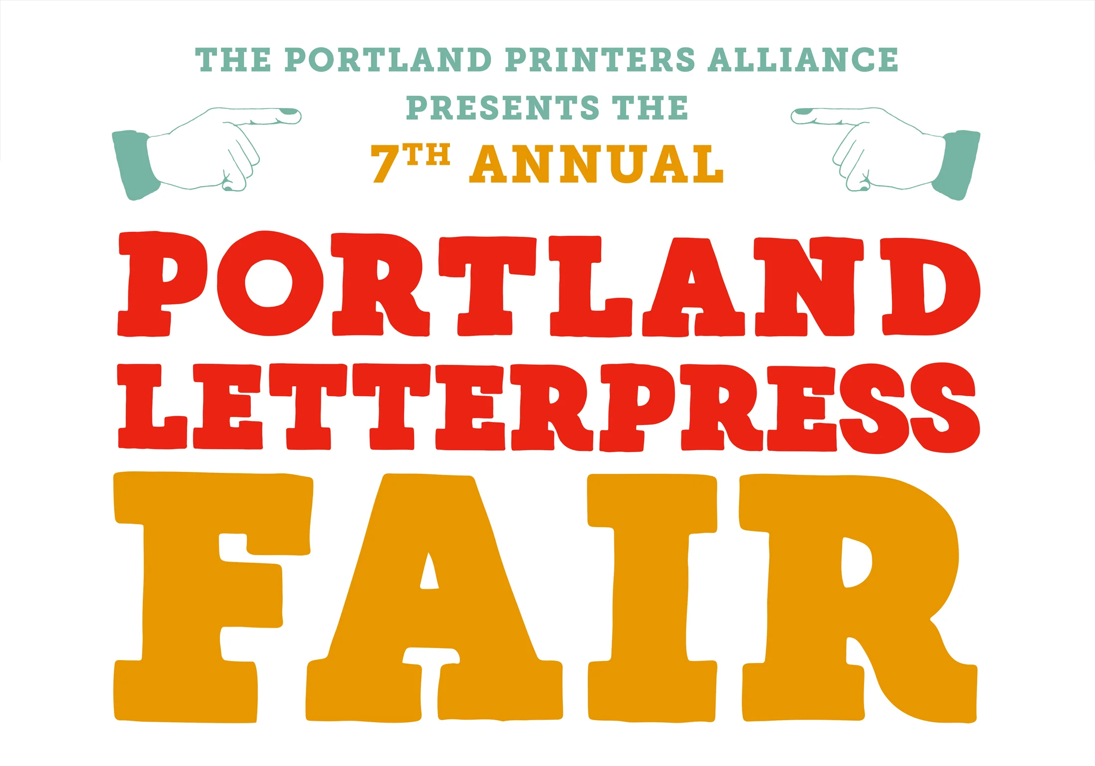 The Portland Letterpress Fair is this weekend!