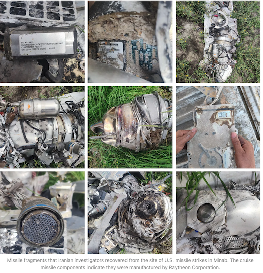 ratheon missles used for US massacre in Iran.png