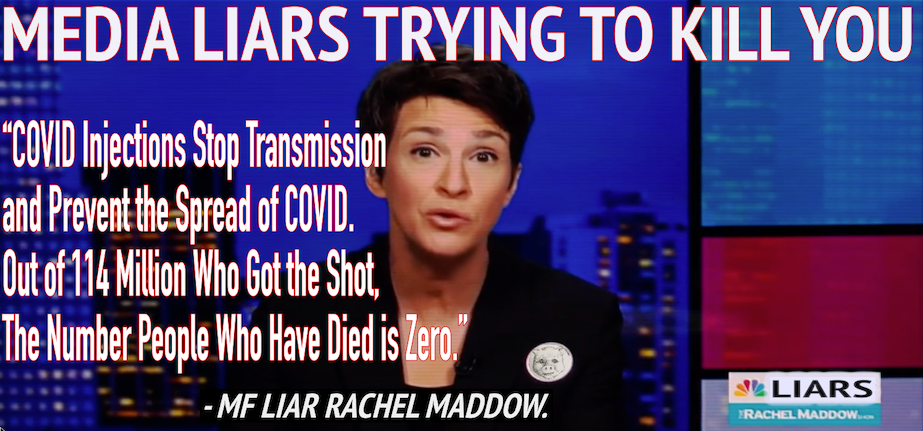 Total Control Over the Media Allows Elites to Create “Single Source Propaganda” About COVID and COVID Shots. If There was Even 1 Outlet that Reported Reality Based Info, Media Lies Would Collapse