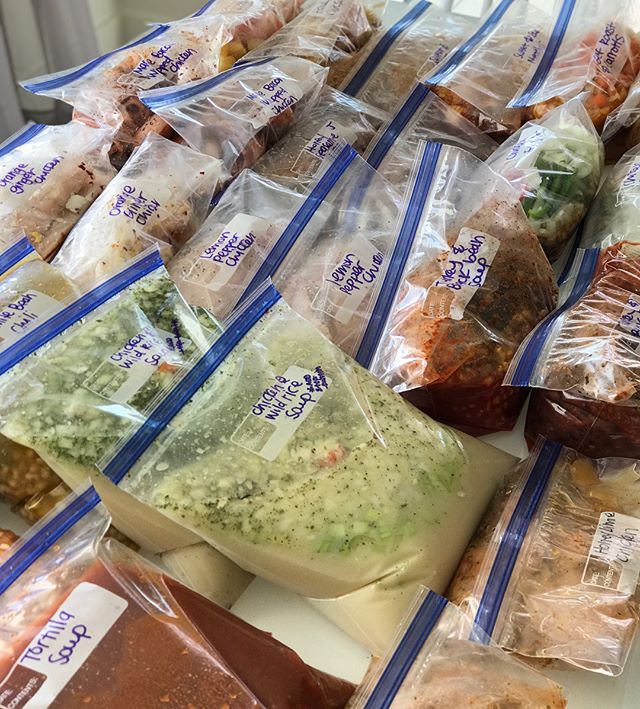 IT'S HERE!!! GLUTEN & DAIRY FREE Freezer Meals Grocery list and Recipes!! 🙌🏻 Swipe 👈 for Menu, grocery list, and recipes.
Cooking instructions aren't listed only because I wanted to explain. You can use your instant pot, crock pot, stove top or grill. i like to switch it up. If using a crockpot, you can cook them on low for 3-5 hours. Instant pot will vary on what meal you are cooking.
I am so excited for you to try these out! If you missed my post about the freezer meals check out my last post for details. Lots of you tagged your friends in the previous post now tag them again and make them commit to a day to do them!! 💁🏼